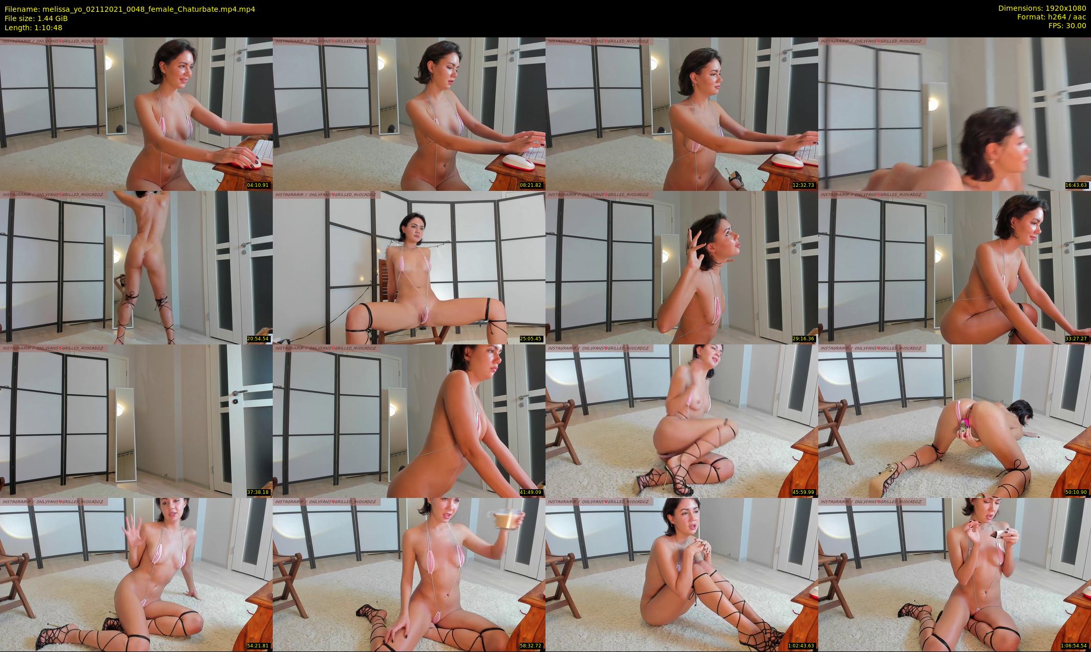 melissa_yo — 71 minute Chaturbate female cam show recording, 1080p, Nov 2, 2021