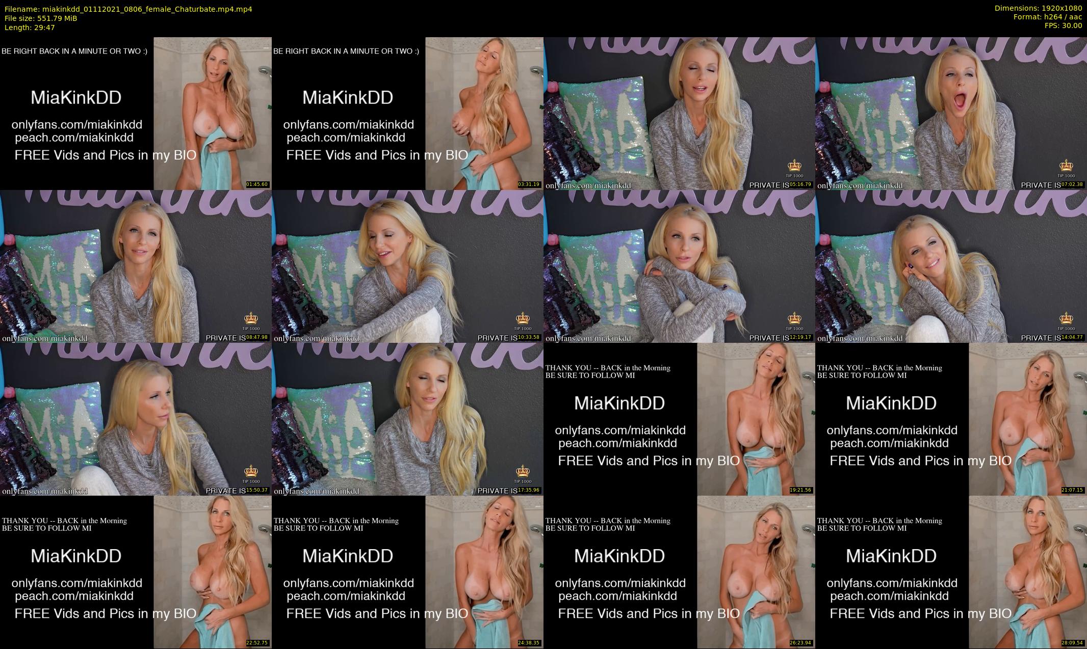 miakinkdd — 30 minute Chaturbate female cam show recording, 1080p, Nov 1, 2021