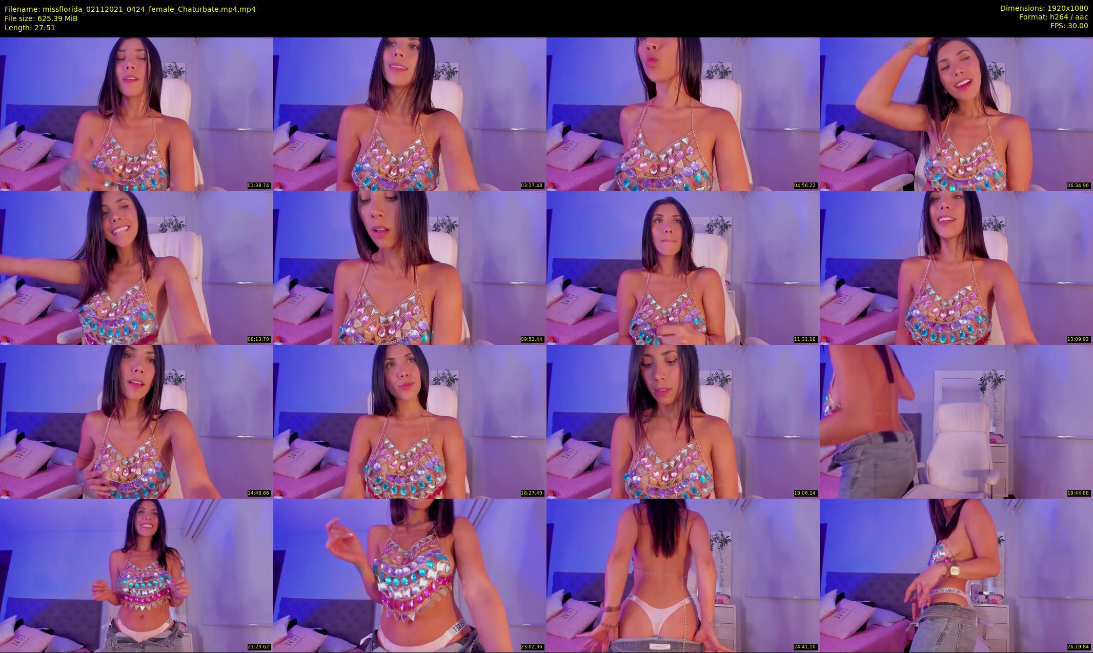 missflorida — 28 minute Chaturbate female cam show recording, 1080p, Nov 2, 2021