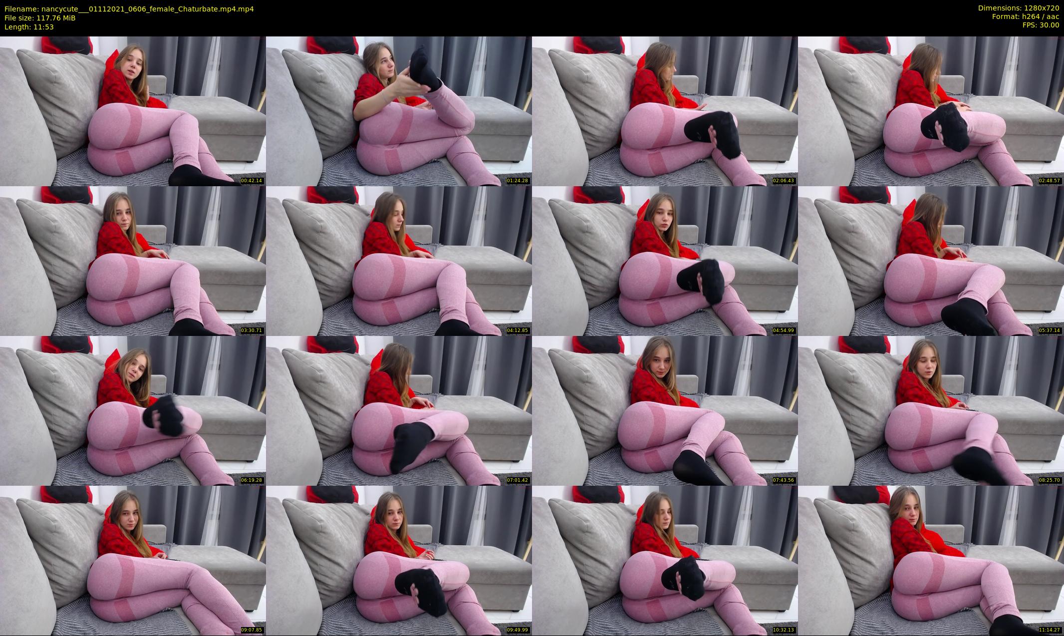 nancycute__ — 12 minute Chaturbate female cam show recording, 720p, Nov 1, 2021