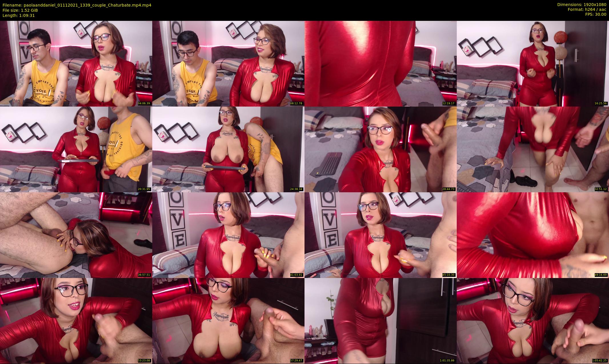 paolaanddaniel — 70 minute Chaturbate couple cam show recording, 1080p, Nov 1, 2021