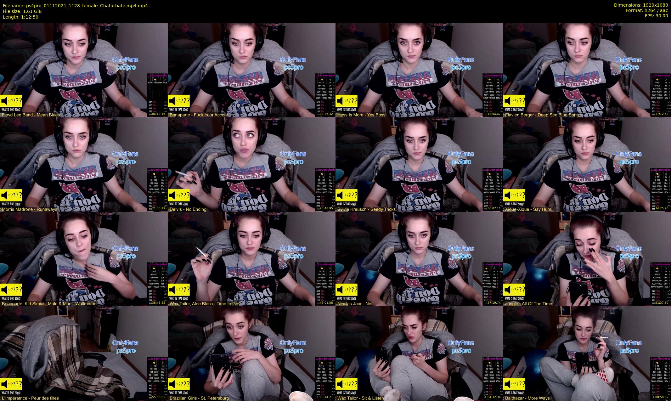 ps4pro — 73 minute Chaturbate female cam show recording, 1080p, Nov 1, 2021