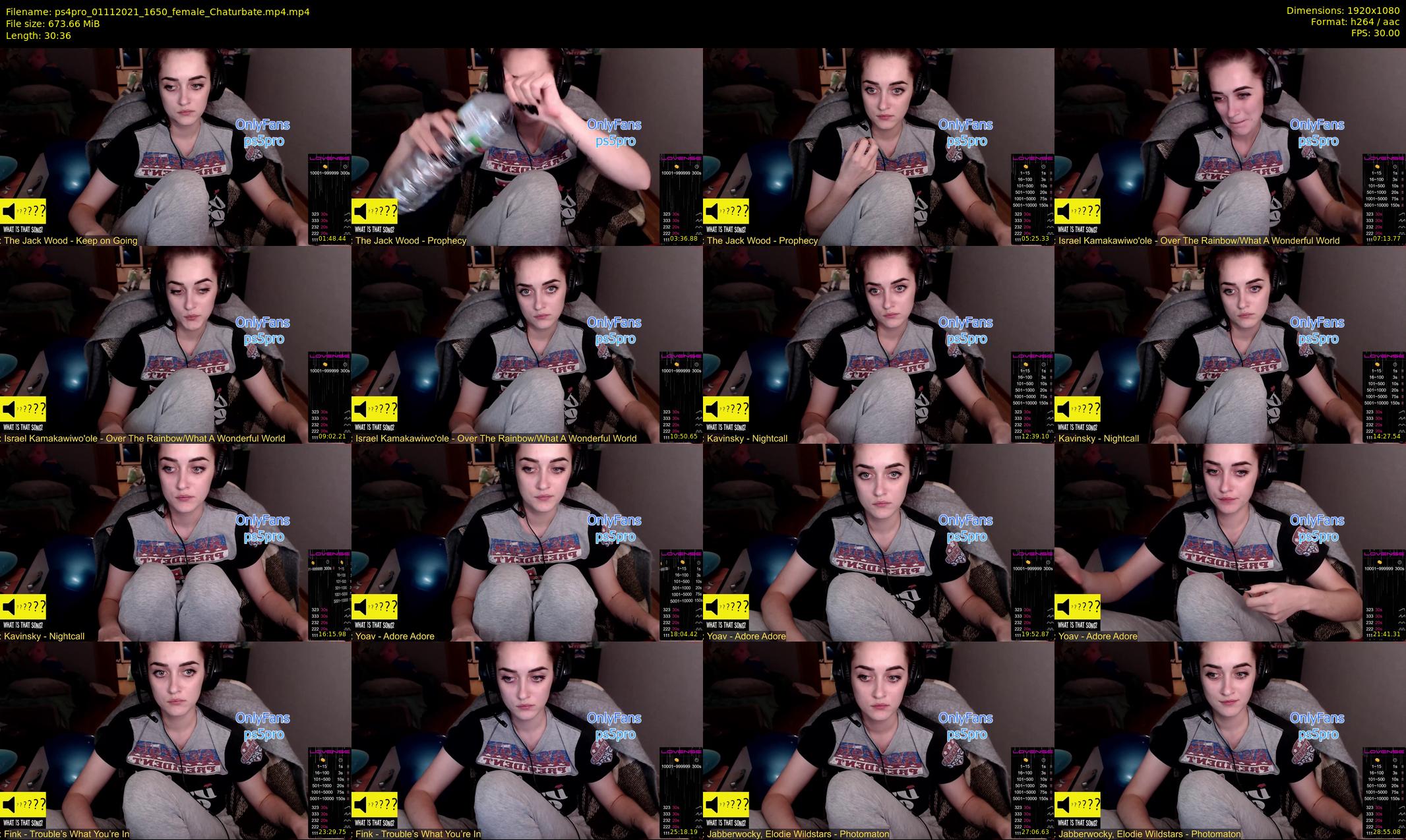 ps4pro — 31 minute Chaturbate female cam show recording, 1080p, Nov 1, 2021