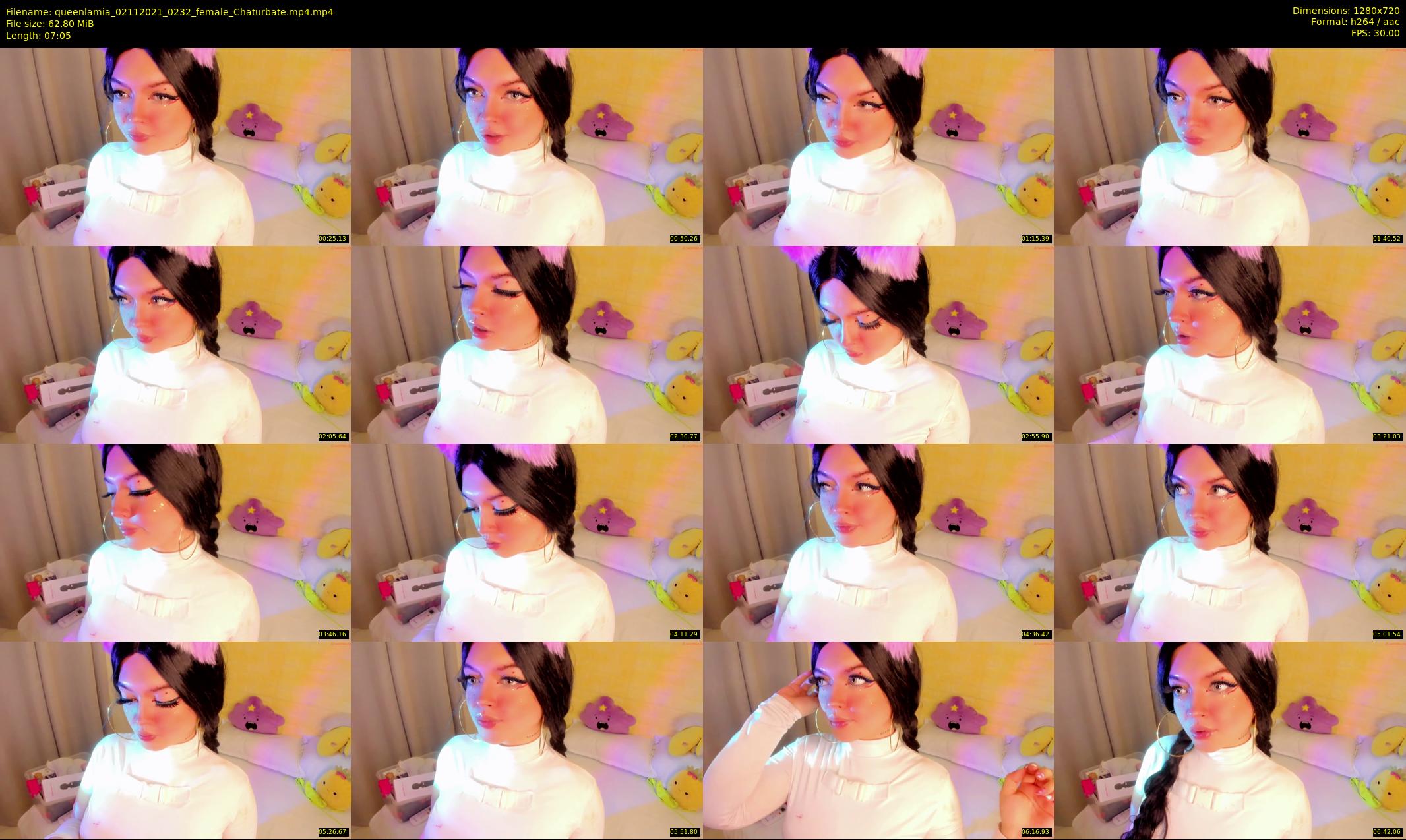 queenlamia — 8 minute Chaturbate female cam show recording, 720p, Nov 2, 2021