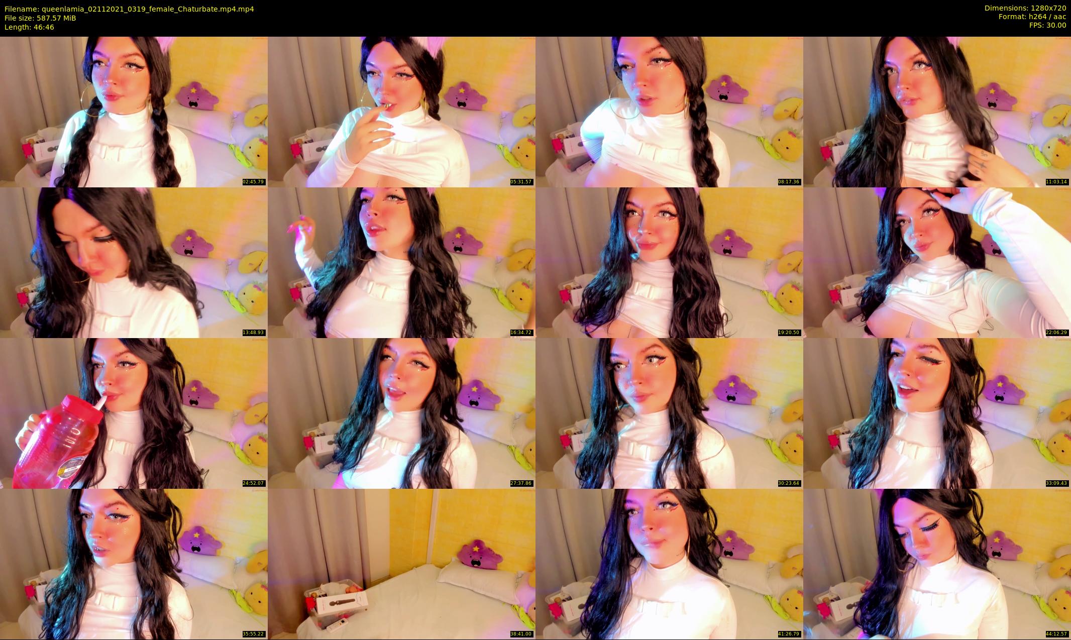 queenlamia — 47 minute Chaturbate female cam show recording, 720p, Nov 2, 2021