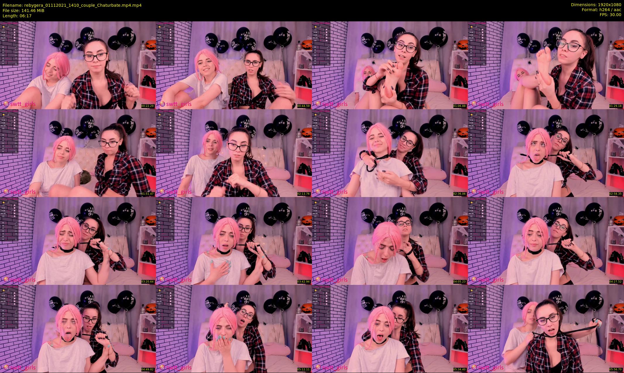 rebygera — 7 minute Chaturbate couple cam show recording, 1080p, Nov 1, 2021