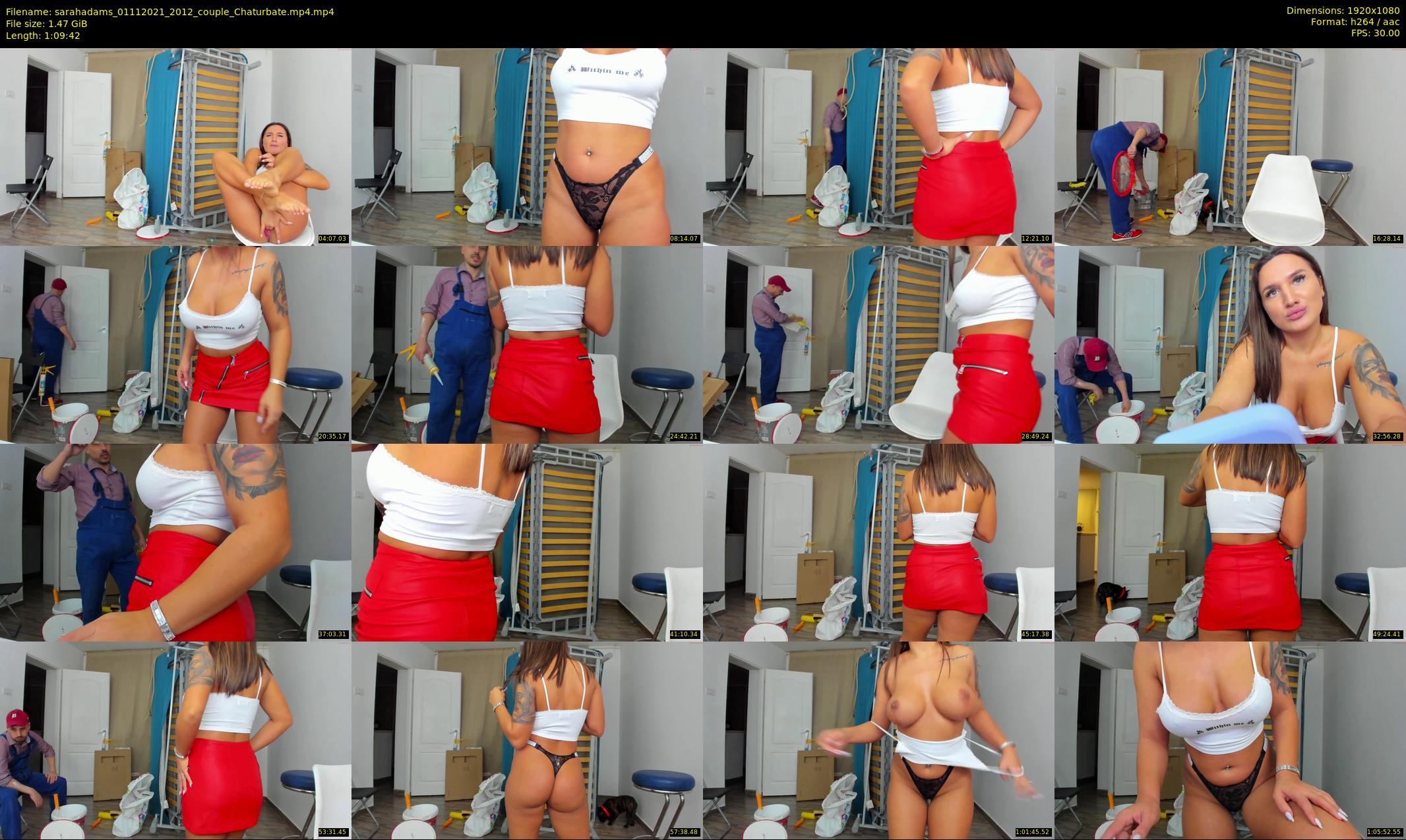 sarahadams — 70 minute Chaturbate female cam show recording, 1080p, Nov 1, 2021