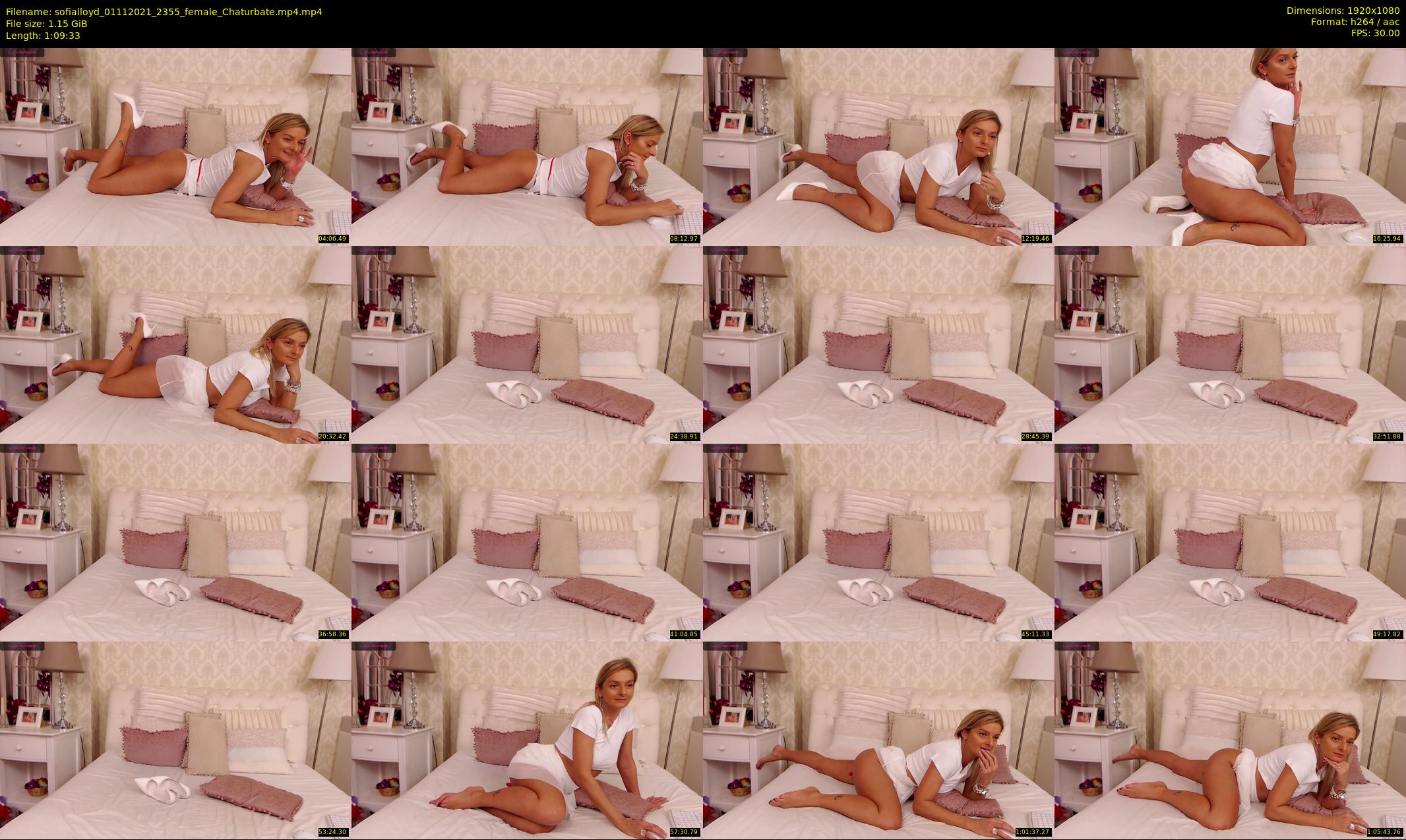 sofialloyd — 70 minute Chaturbate female cam show recording, 1080p, Nov 1, 2021