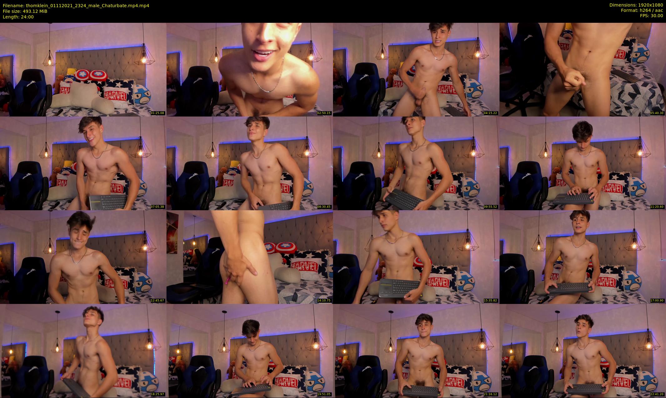 thomklein — 24 minute Chaturbate male cam show recording, 1080p, Nov 1, 2021
