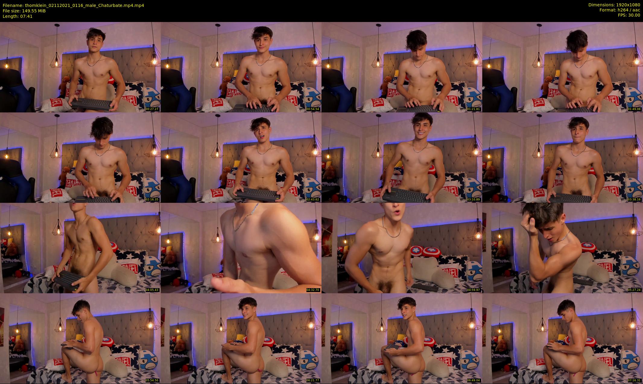 thomklein — 8 minute Chaturbate male cam show recording, 1080p, Nov 2, 2021