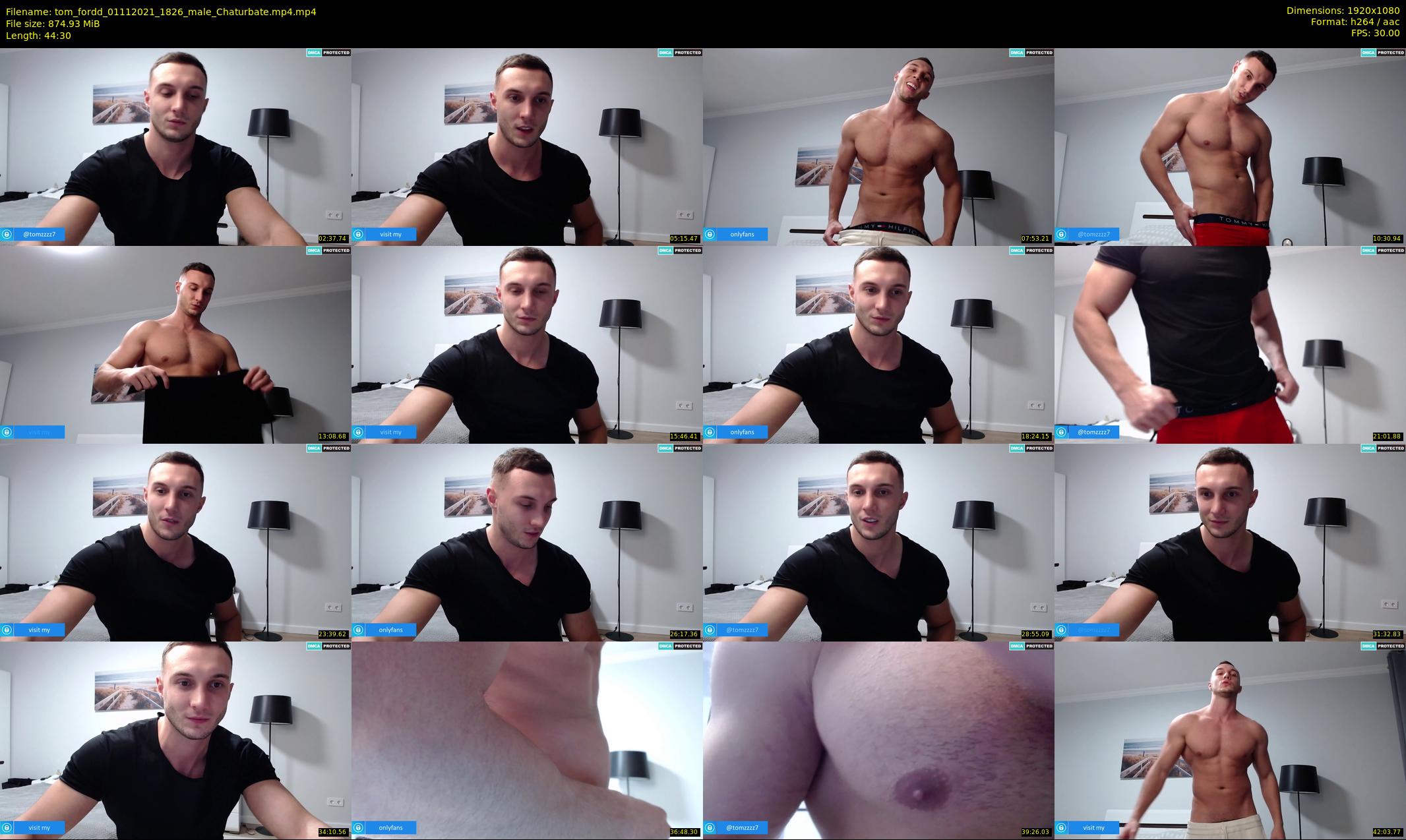 tom_fordd — 45 minute Chaturbate male cam show recording, 1080p, Nov 1, 2021