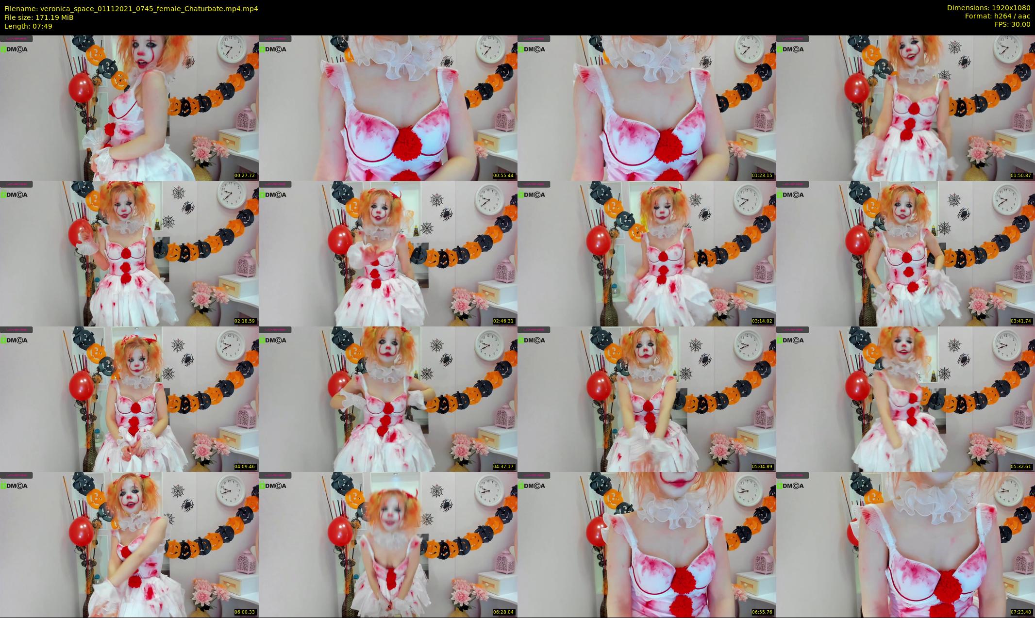 veronica_space — 8 minute Chaturbate female cam show recording, 1080p, Nov 1, 2021