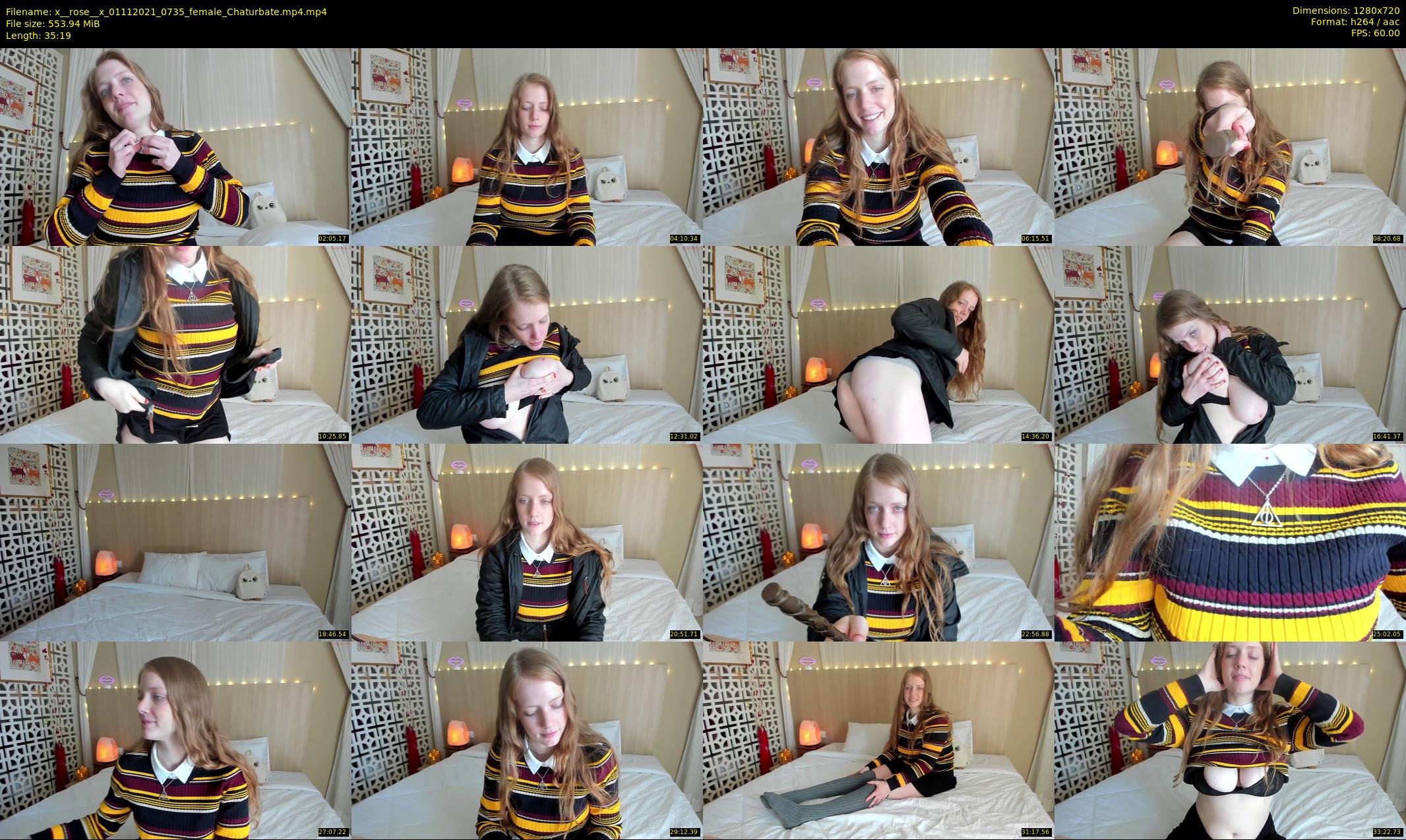 x__rose__x — 36 minute Chaturbate female cam show recording, 720p, Nov 1, 2021