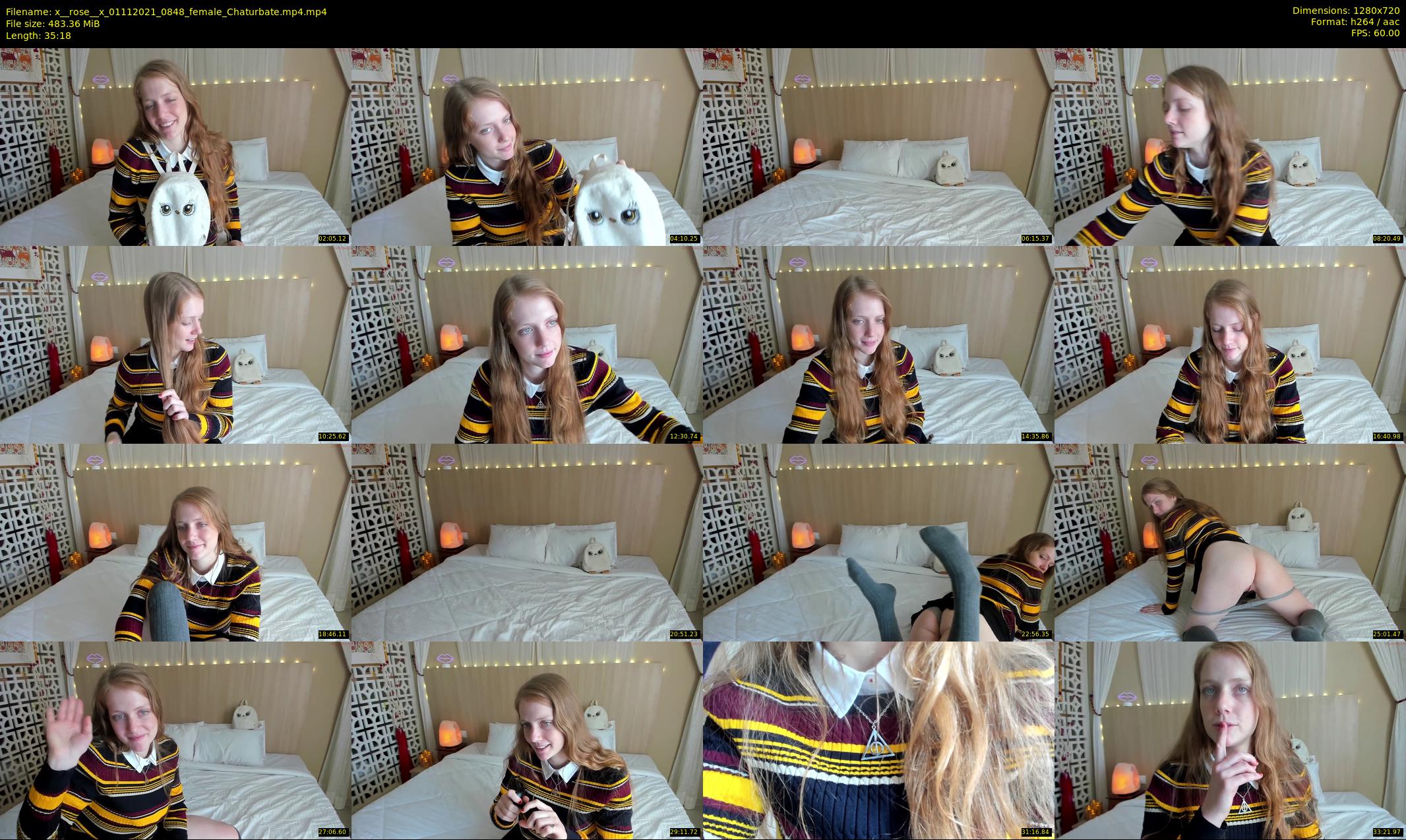 x__rose__x — 36 minute Chaturbate female cam show recording, 720p, Nov 1, 2021