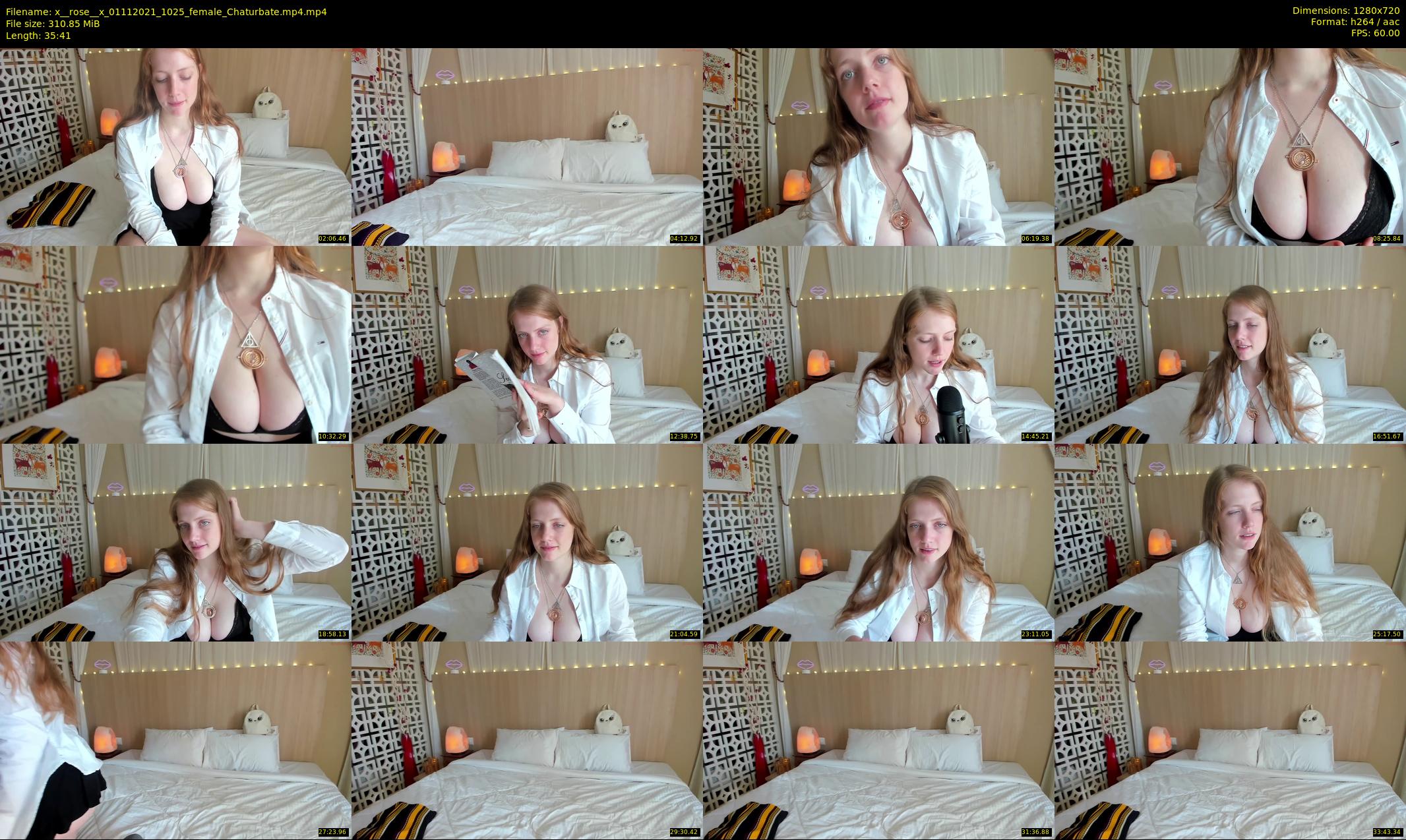 x__rose__x — 36 minute Chaturbate female cam show recording, 720p, Nov 1, 2021