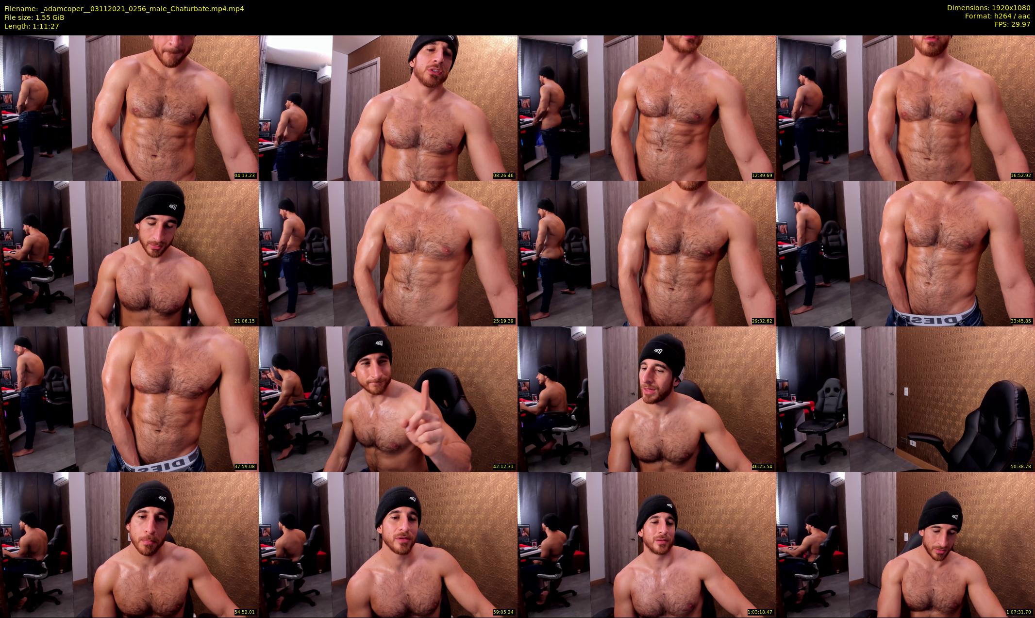 _adamcoper_ — 72 minute Chaturbate male cam show recording, 1080p, Nov 3, 2021