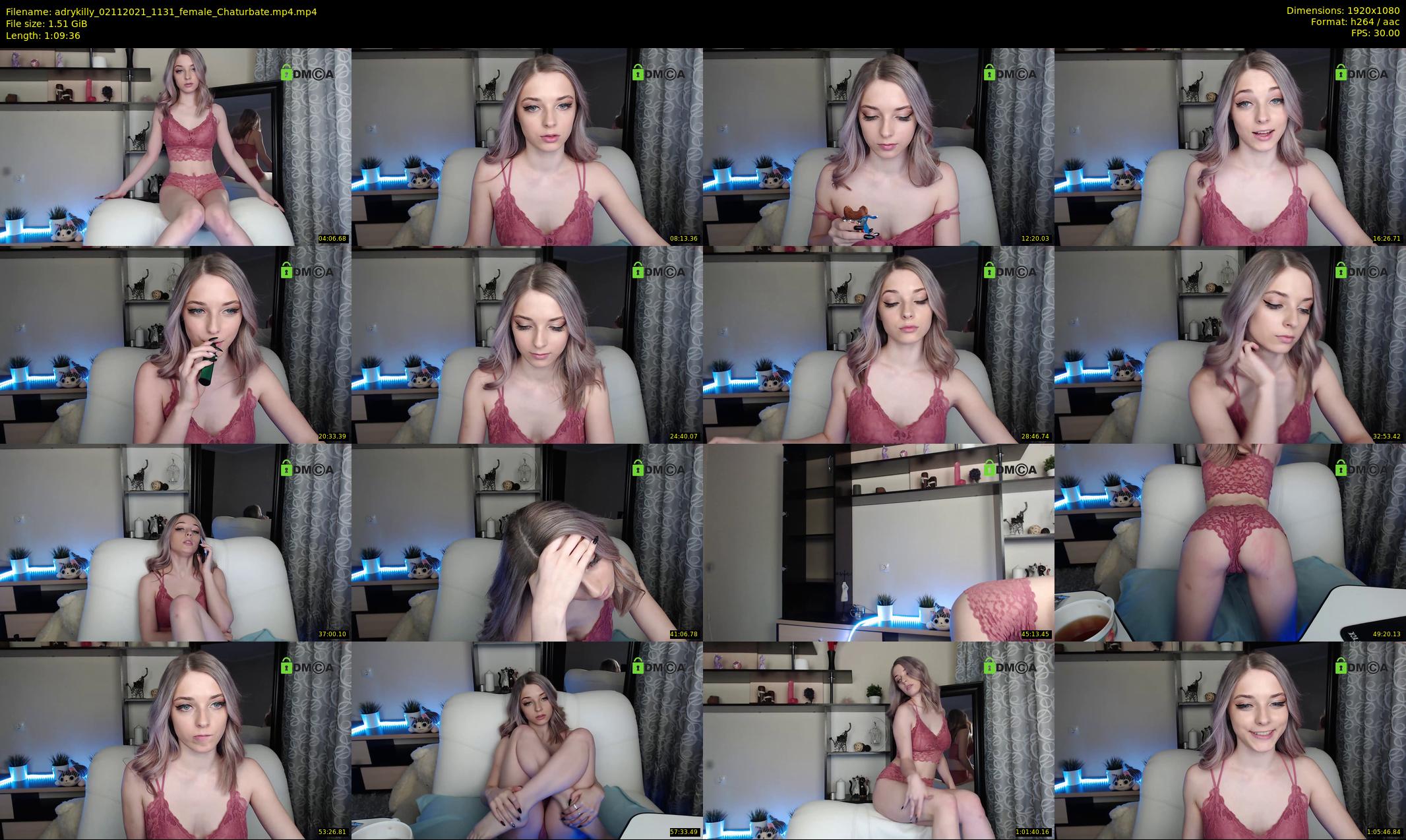 adrykilly — 70 minute Chaturbate female cam show recording, 1080p, Nov 2, 2021
