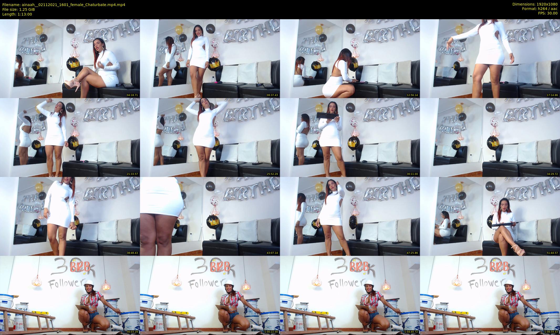 ainaah_ — 73 minute Chaturbate female cam show recording, 1080p, Nov 2, 2021