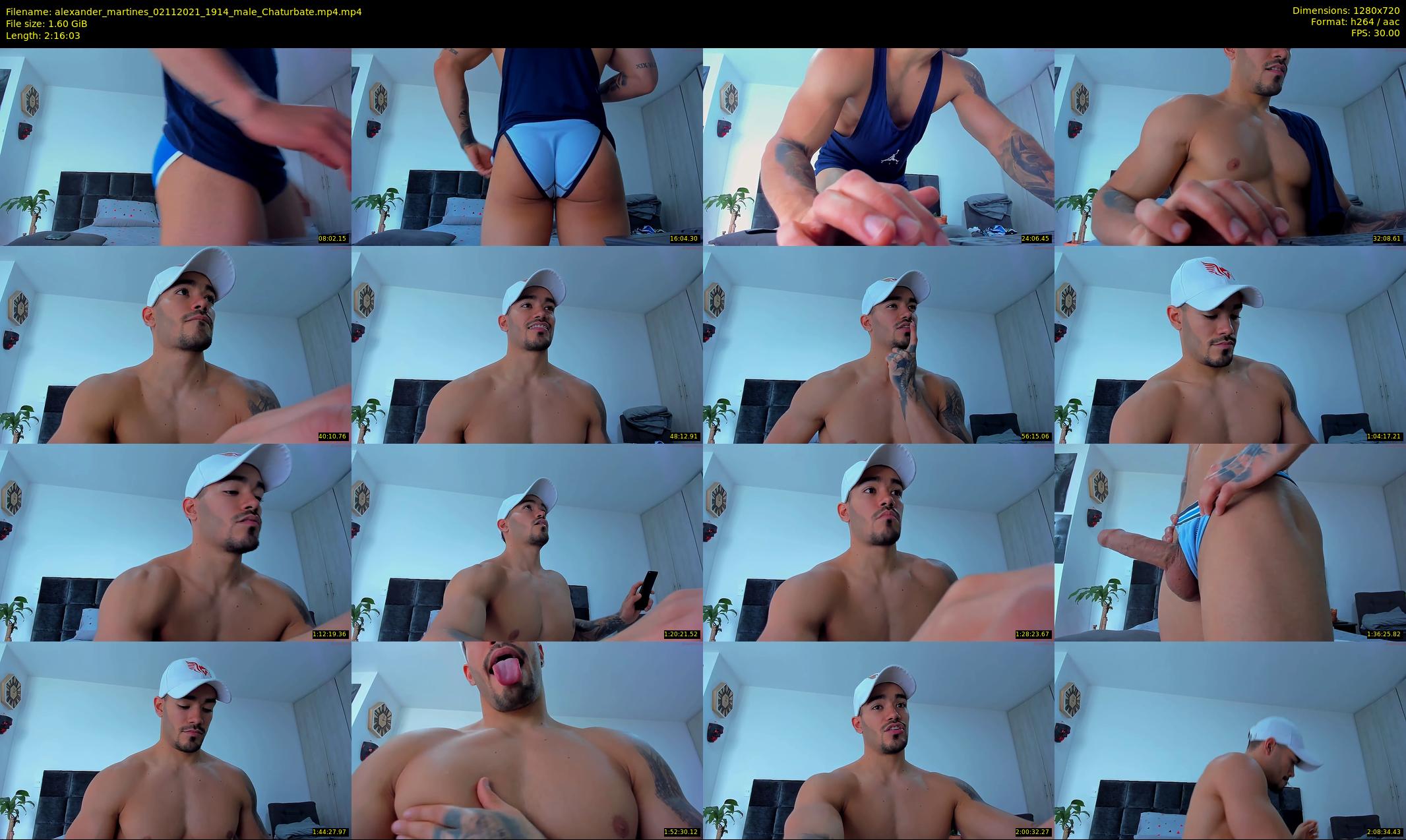 alexander_martines — 137 minute Chaturbate male cam show recording, 720p, Nov 2, 2021