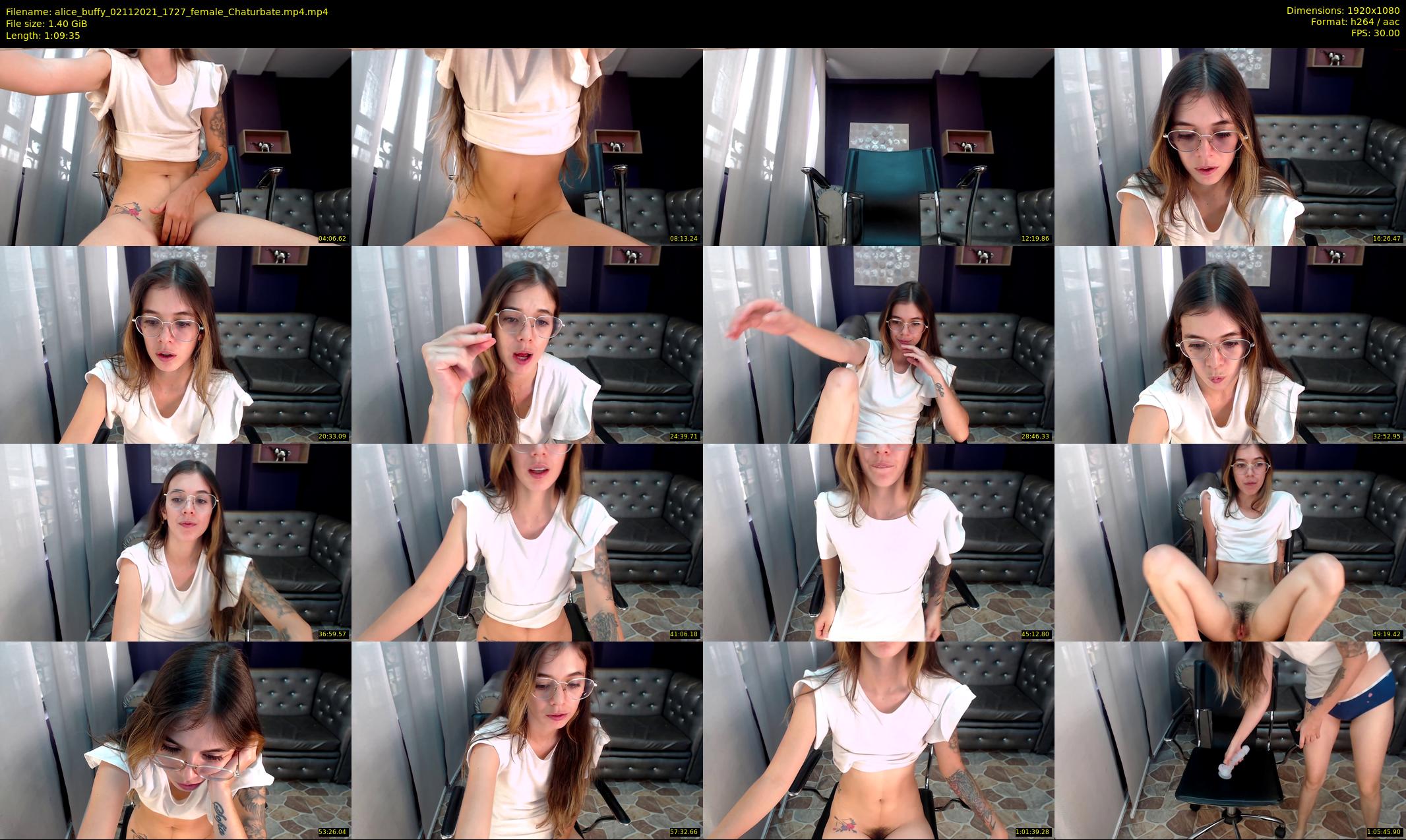 alice_buffy — 70 minute Chaturbate female cam show recording, 1080p, Nov 2, 2021