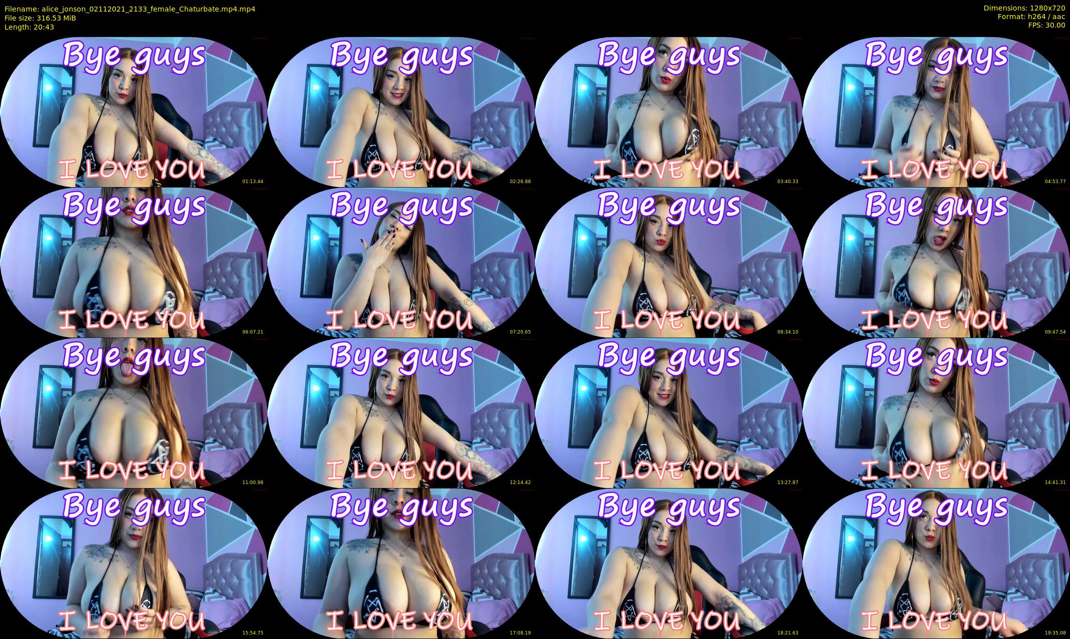 alice_jonson — 21 minute Chaturbate female cam show recording, 720p, Nov 2, 2021