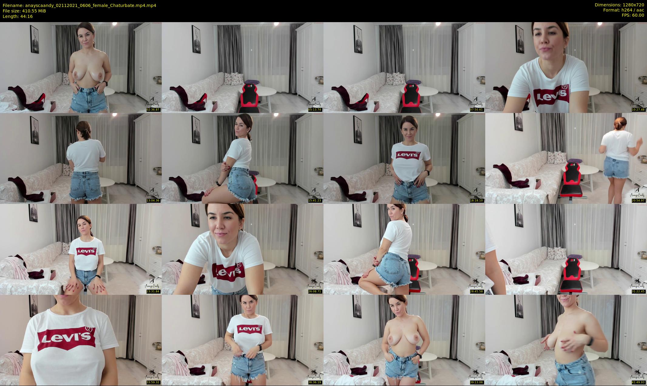 anayscaandy — 45 minute Chaturbate female cam show recording, 720p, Nov 2, 2021
