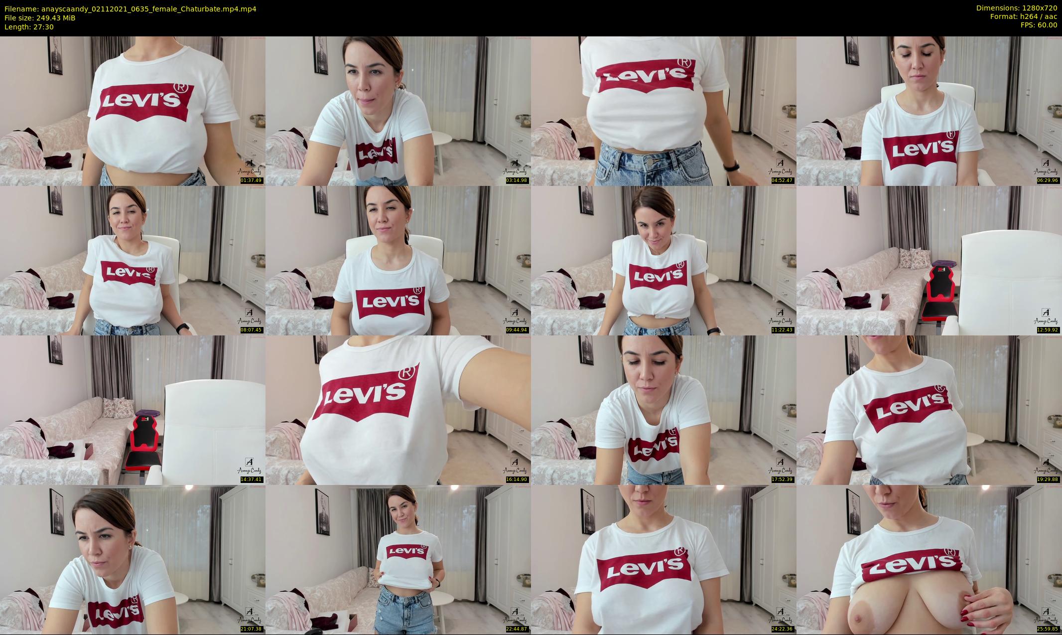 anayscaandy — 28 minute Chaturbate female cam show recording, 720p, Nov 2, 2021