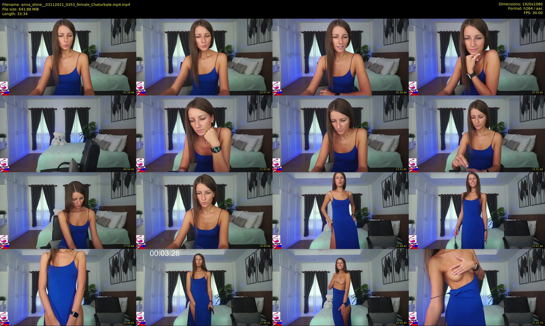 anna_shine_ — 34 minute Chaturbate female cam show recording, 1080p, Nov 3, 2021