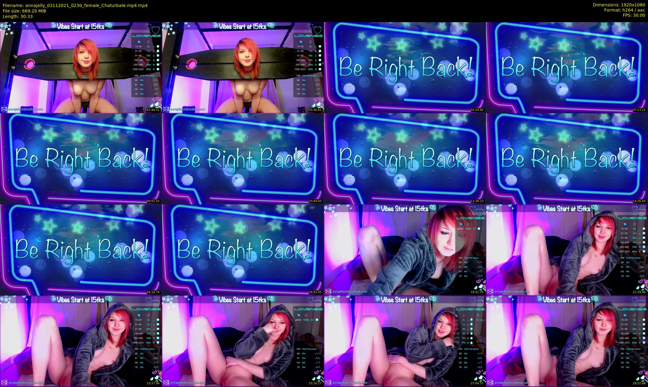 annajelly — 31 minute Chaturbate couple cam show recording, 1080p, Nov 3, 2021