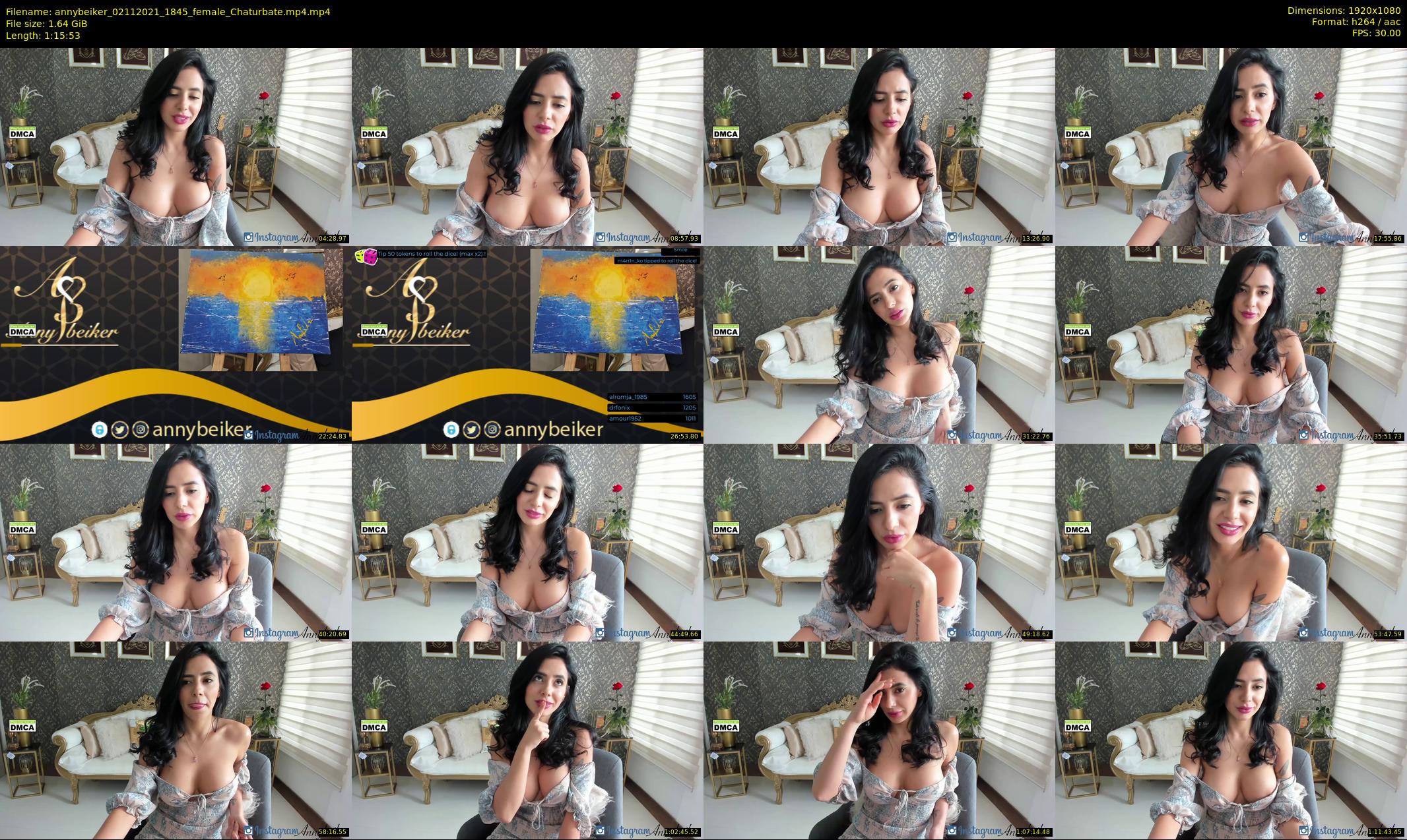 annybeiker — 76 minute Chaturbate female cam show recording, 1080p, Nov 2, 2021