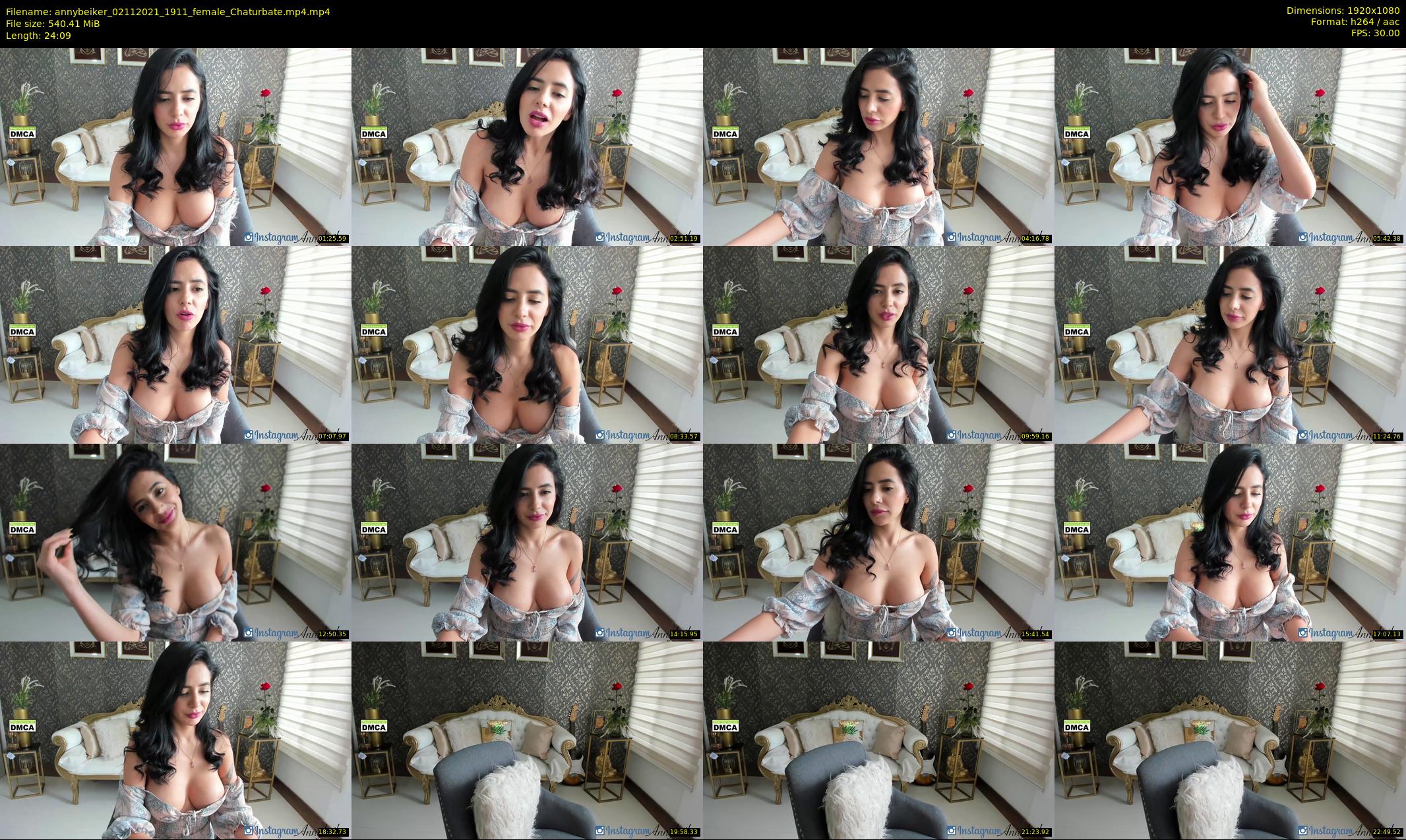 annybeiker — 25 minute Chaturbate female cam show recording, 1080p, Nov 2, 2021