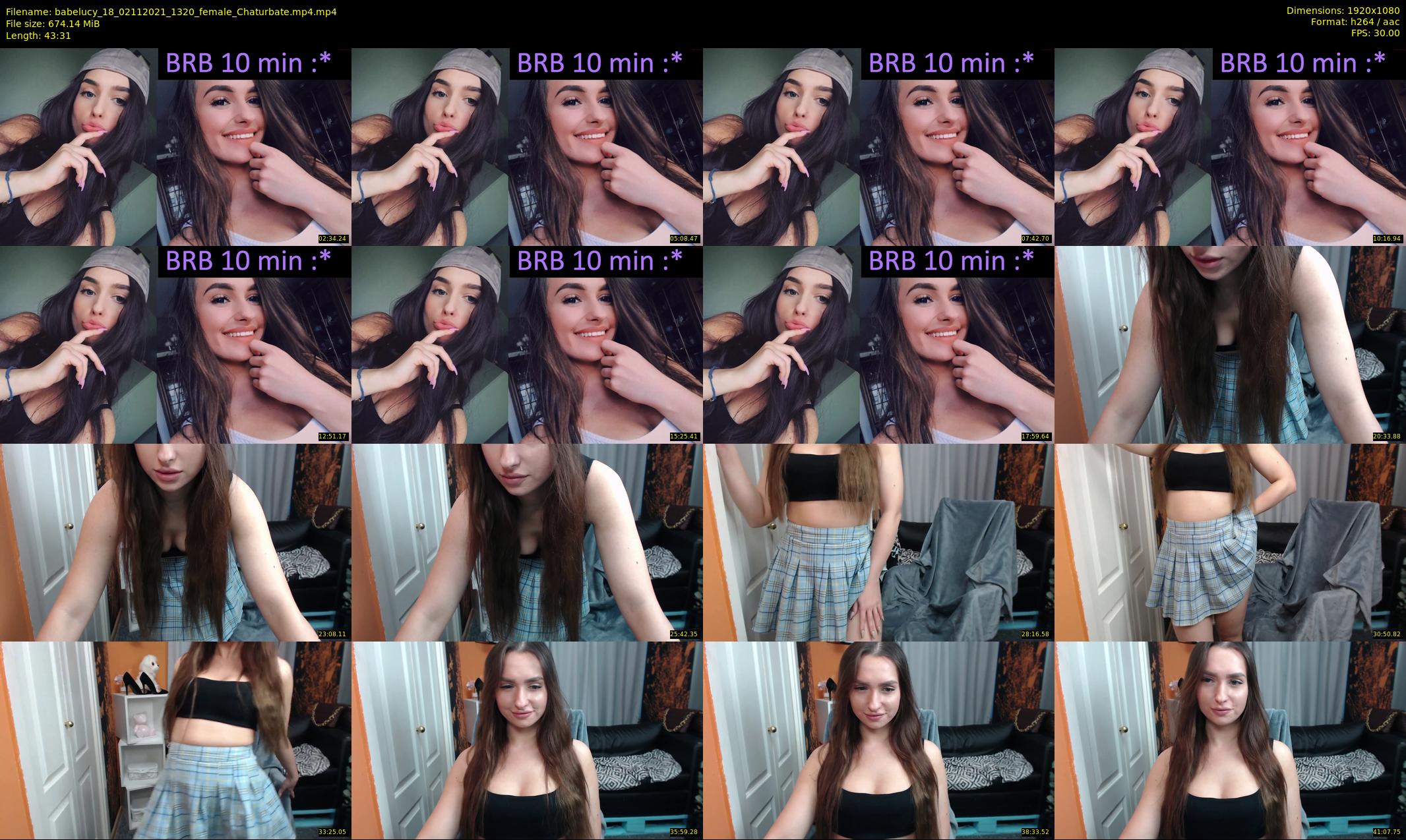 babelucy_18 — 44 minute Chaturbate female cam show recording, 1080p, Nov 2, 2021
