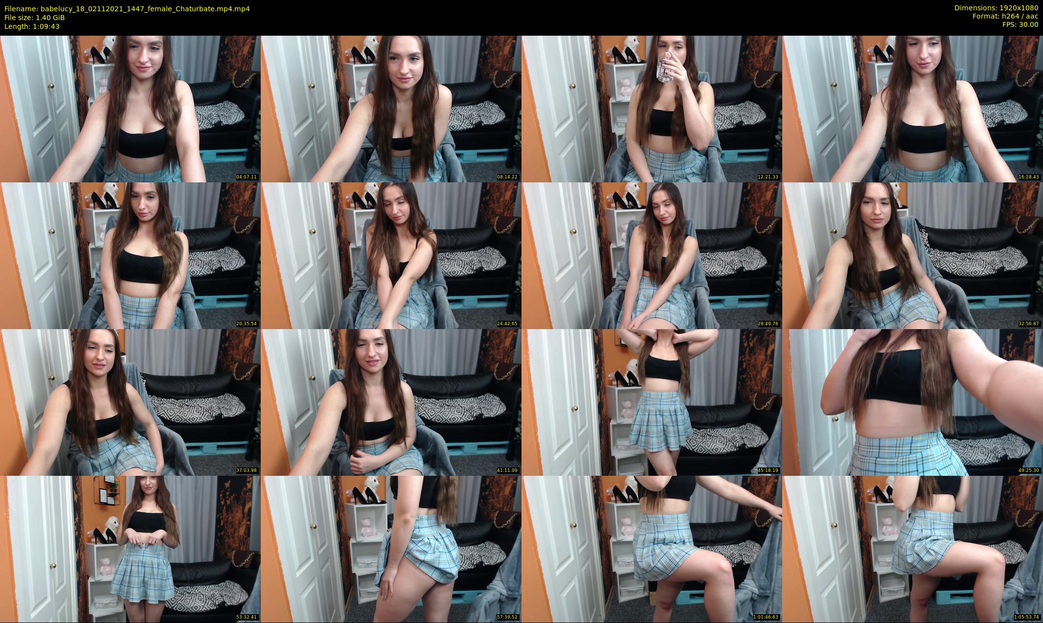 babelucy_18 — 70 minute Chaturbate female cam show recording, 1080p, Nov 2, 2021