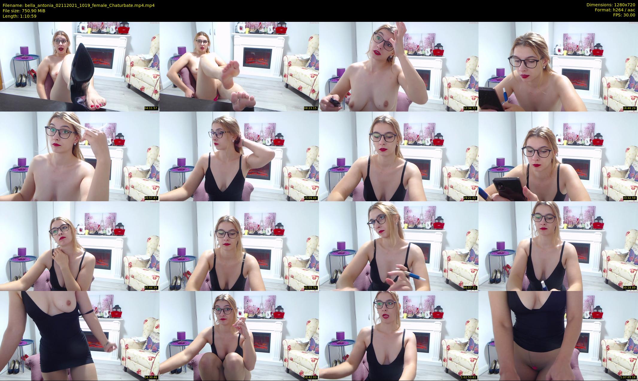 bella_antonia — 71 minute Chaturbate female cam show recording, 720p, Nov 2, 2021