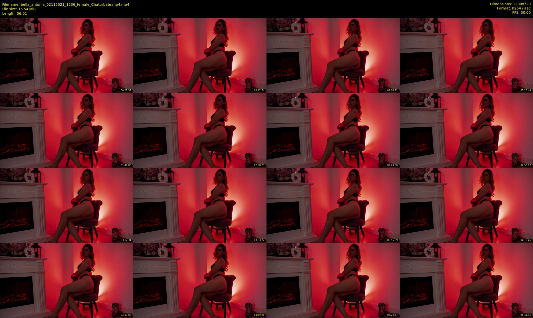 bella_antonia — 7 minute Chaturbate female cam show recording, 720p, Nov 2, 2021