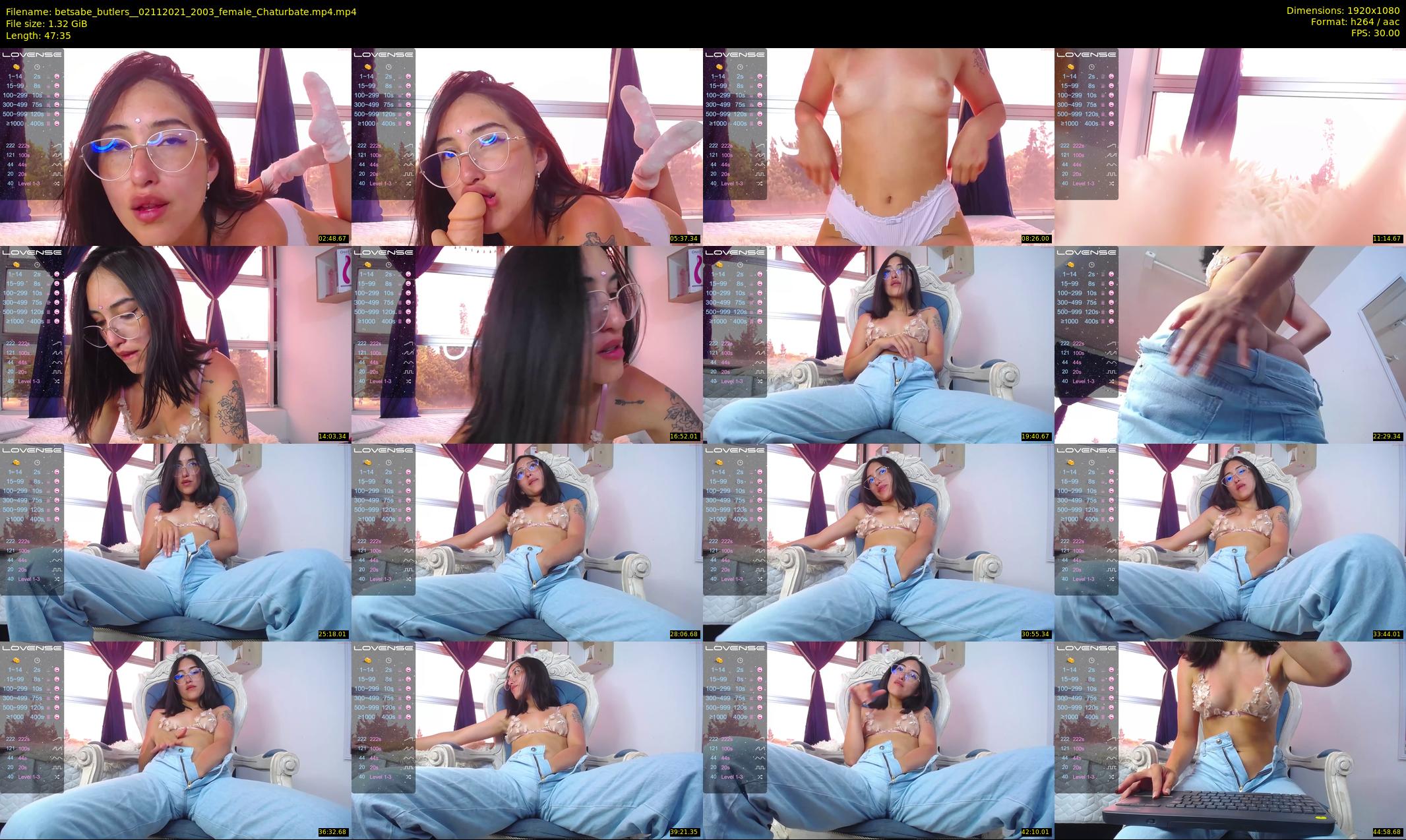 betsabe_butlers_ — 48 minute Chaturbate female cam show recording, 1080p, Nov 2, 2021