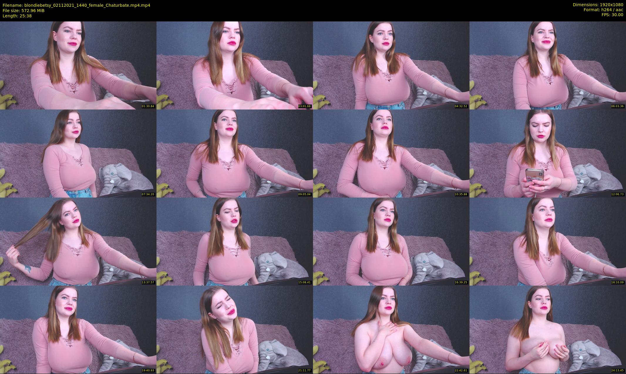 blondiebetsy — 26 minute Chaturbate female cam show recording, 1080p, Nov 2, 2021
