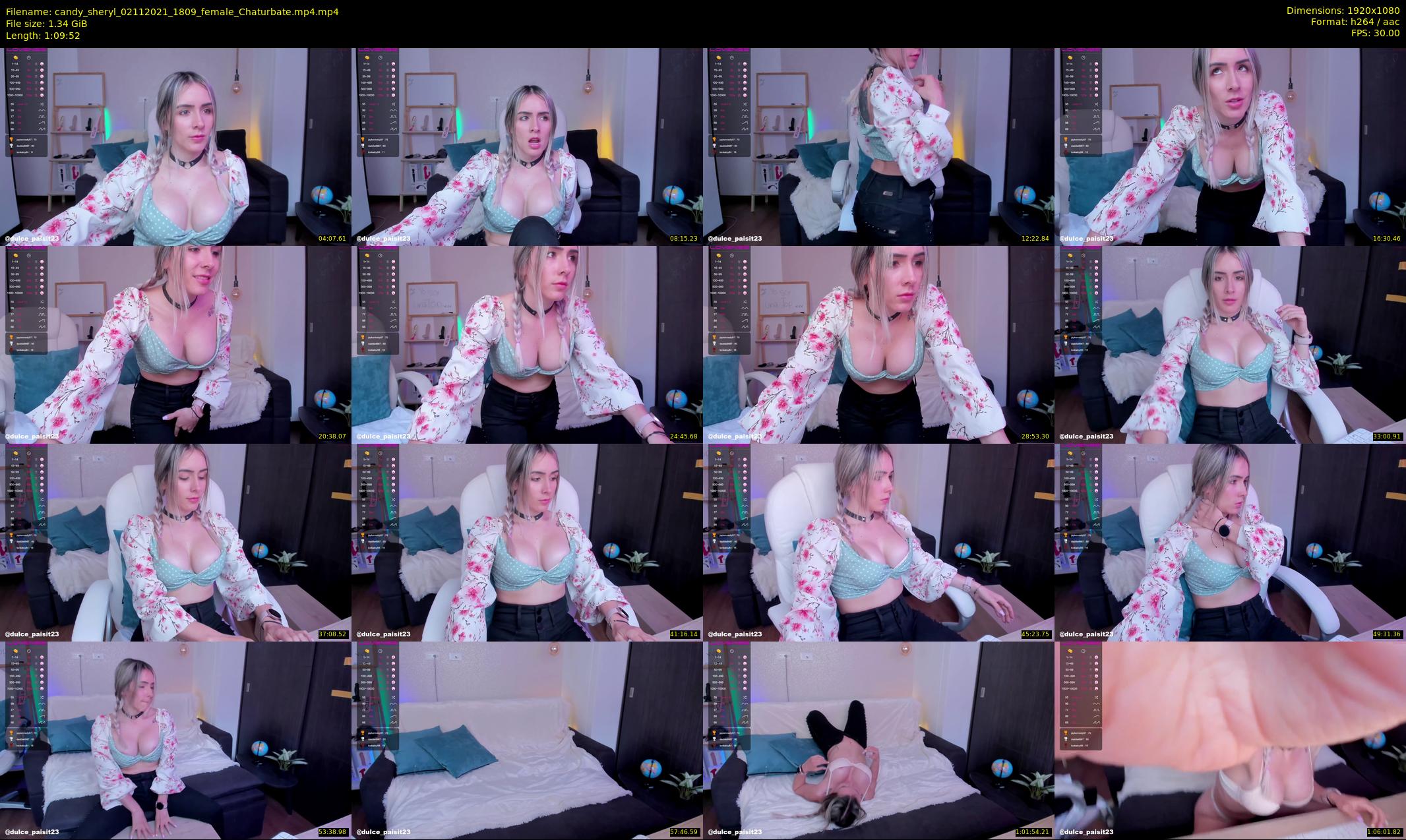 candy_sheryl — 70 minute Chaturbate female cam show recording, 1080p, Nov 2, 2021