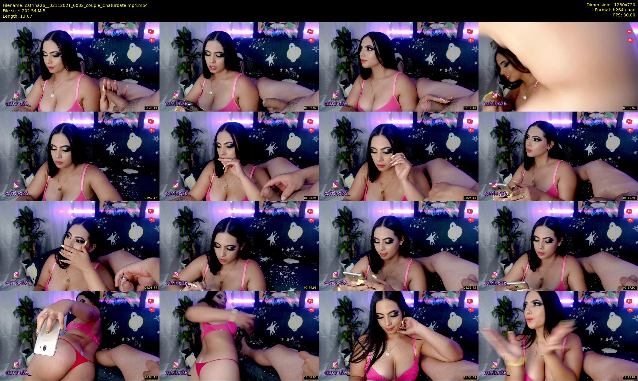 catrina26_ — 14 minute Chaturbate couple cam show recording, 720p, Nov 3, 2021