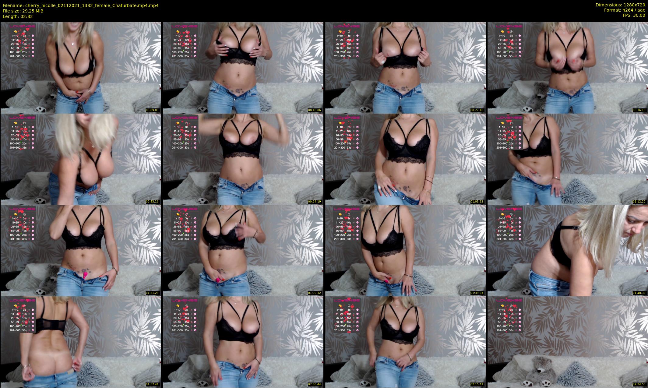 cherry_nicolle — 3 minute Chaturbate female cam show recording, 720p, Nov 2, 2021