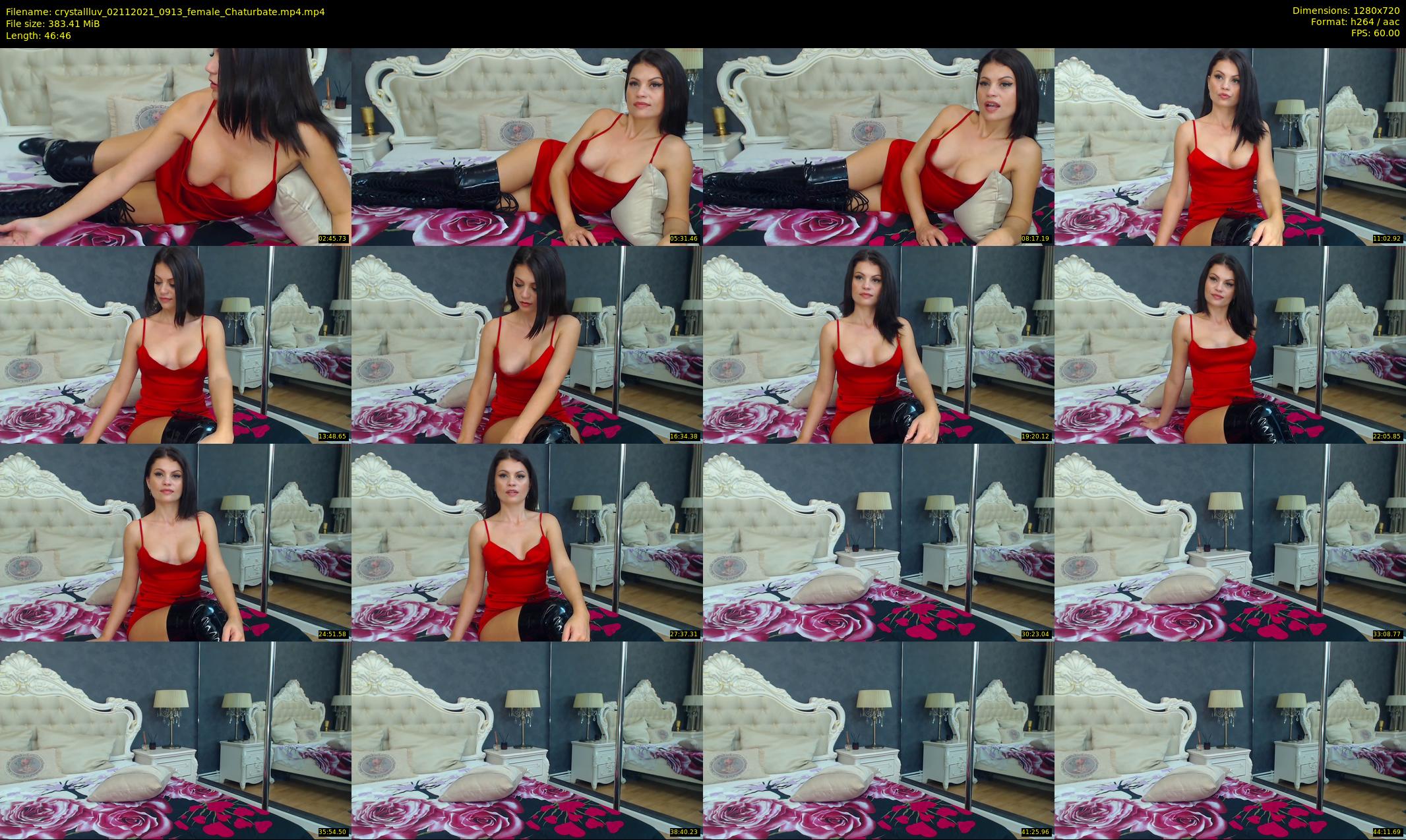 crystallluv — 47 minute Chaturbate female cam show recording, 720p, Nov 2, 2021