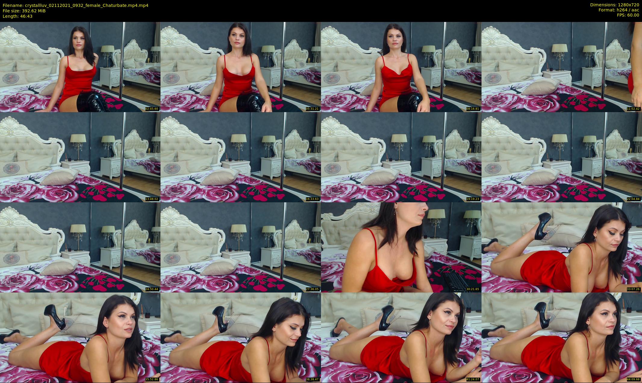 crystallluv — 47 minute Chaturbate female cam show recording, 720p, Nov 2, 2021