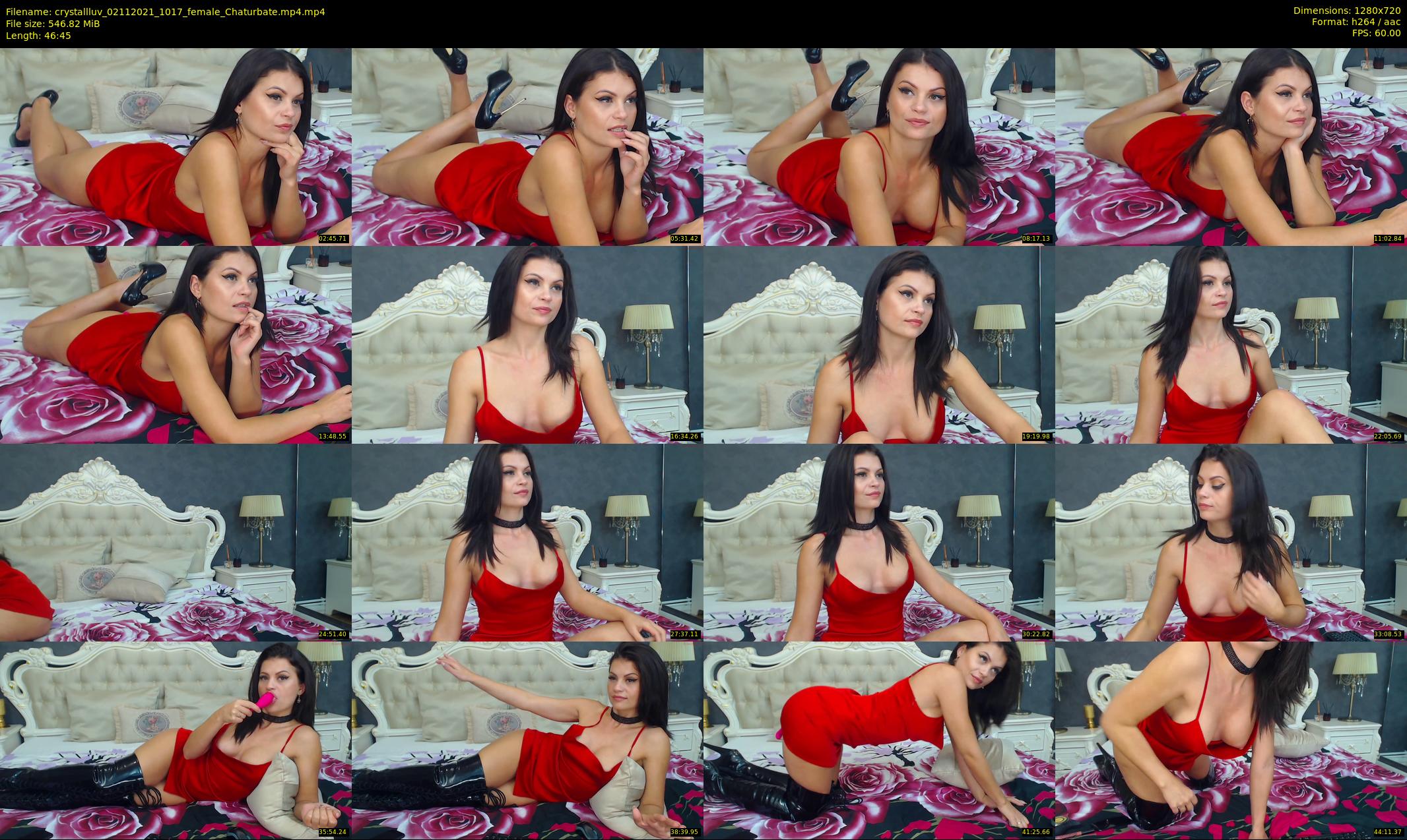 crystallluv — 47 minute Chaturbate female cam show recording, 720p, Nov 2, 2021