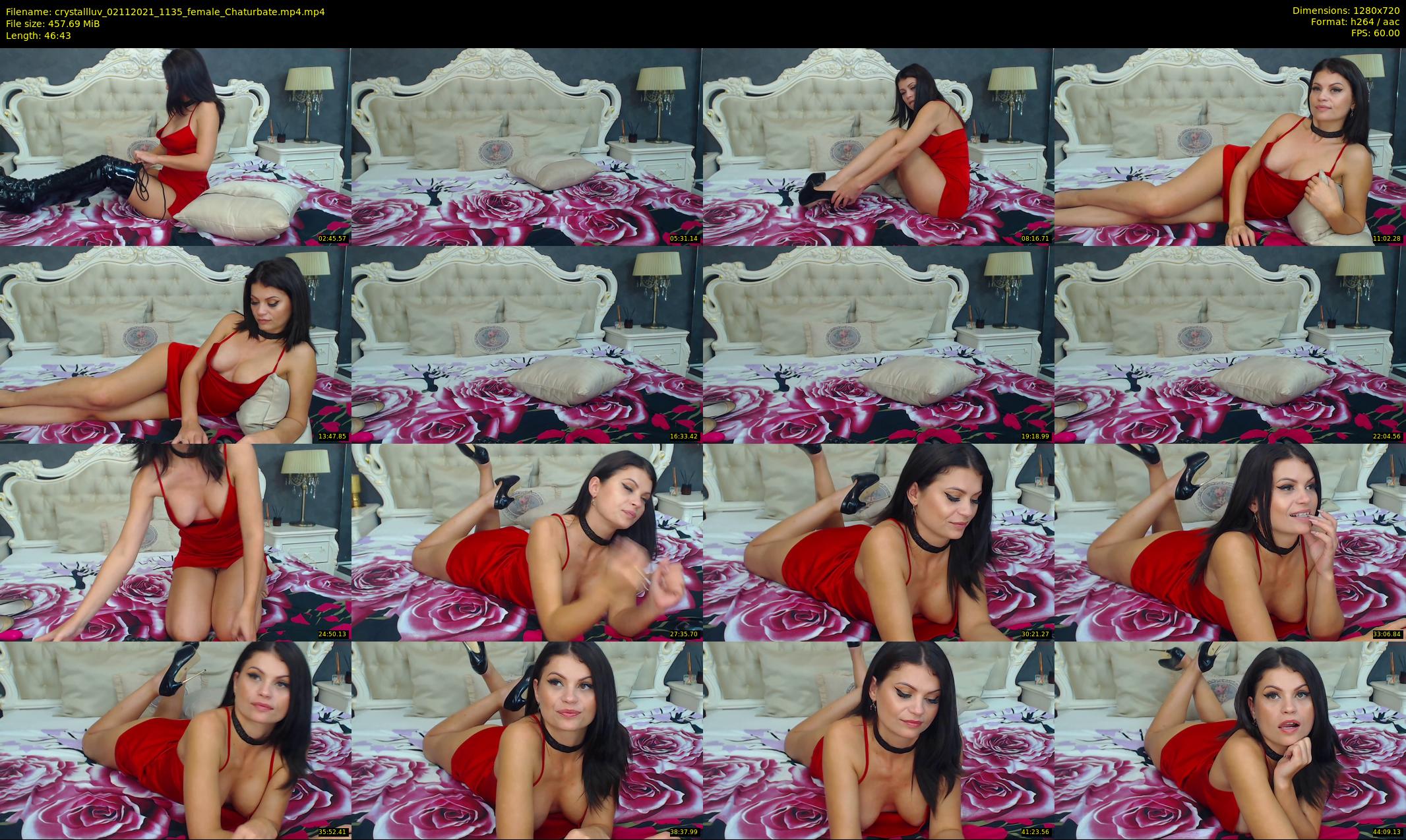 crystallluv — 47 minute Chaturbate female cam show recording, 720p, Nov 2, 2021