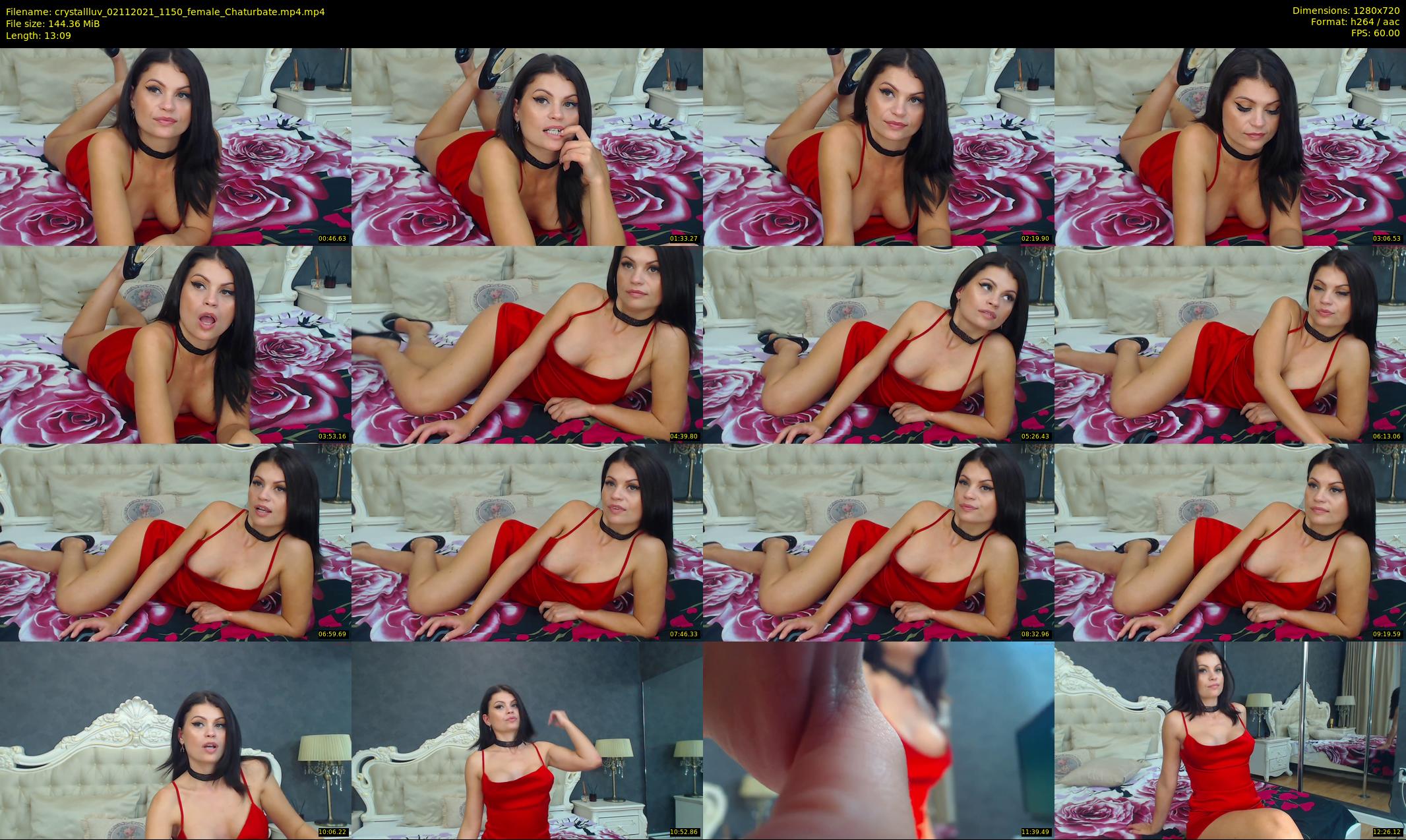crystallluv — 14 minute Chaturbate female cam show recording, 720p, Nov 2, 2021