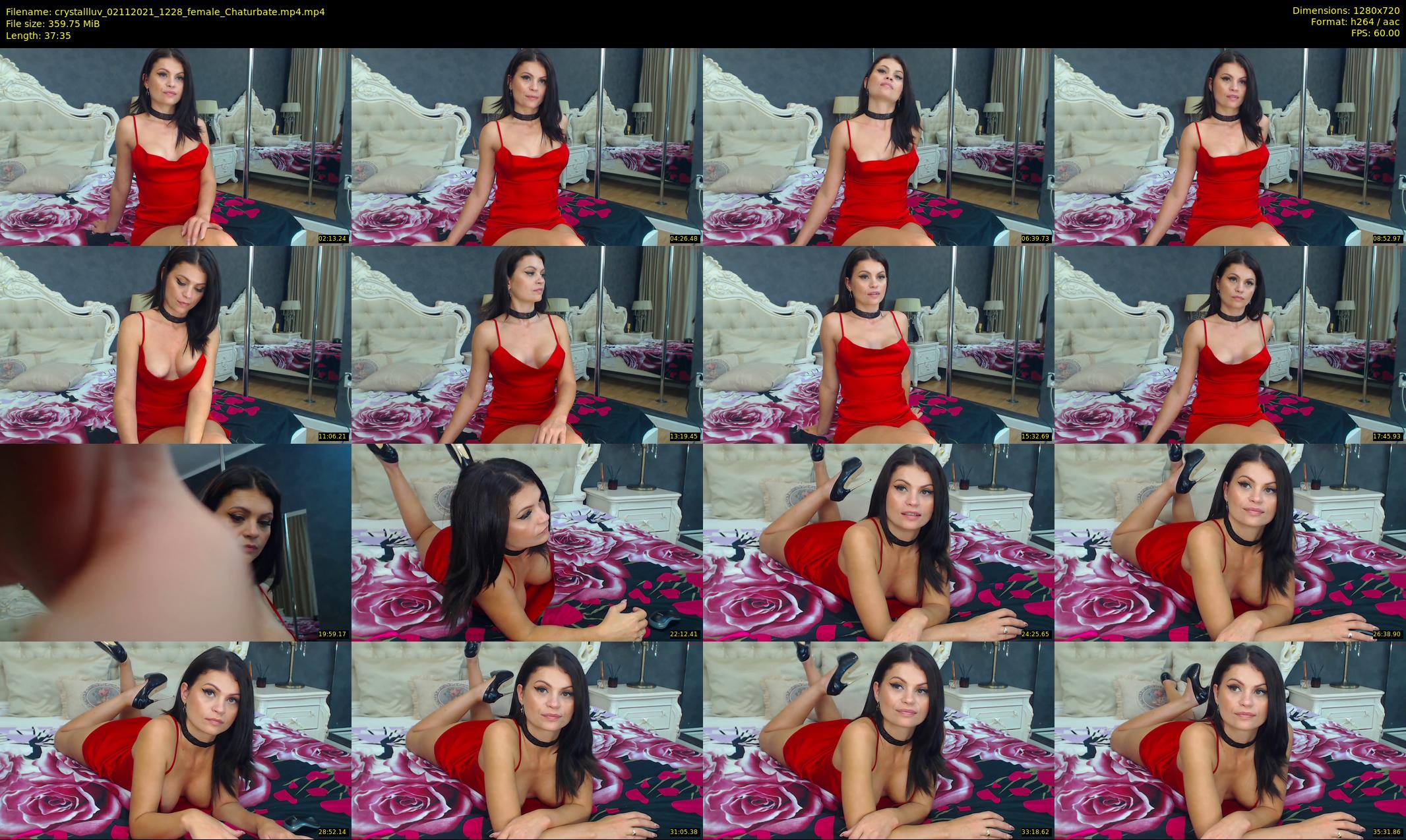 crystallluv — 38 minute Chaturbate female cam show recording, 720p, Nov 2, 2021