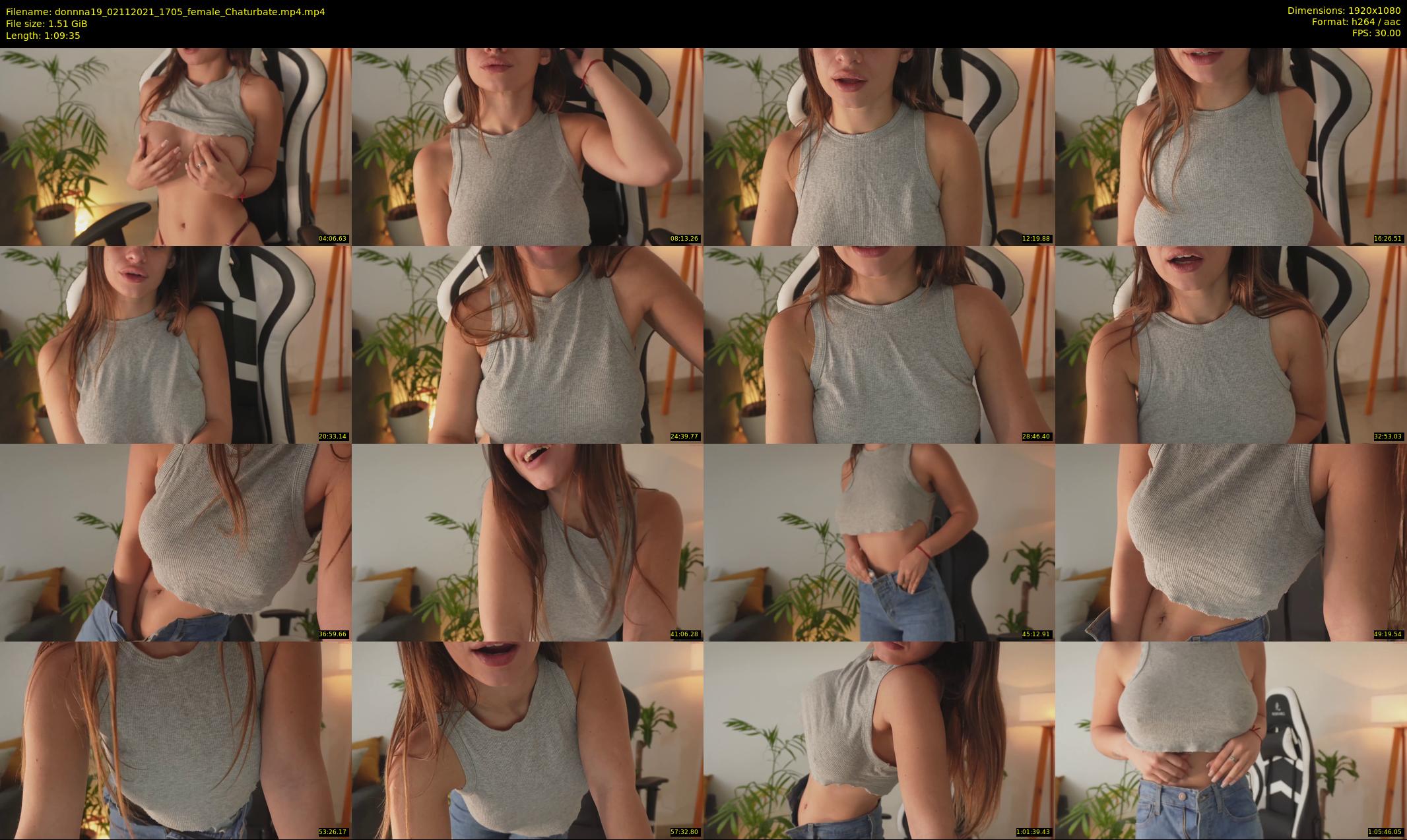 donnna19 — 70 minute Chaturbate female cam show recording, 1080p, Nov 2, 2021