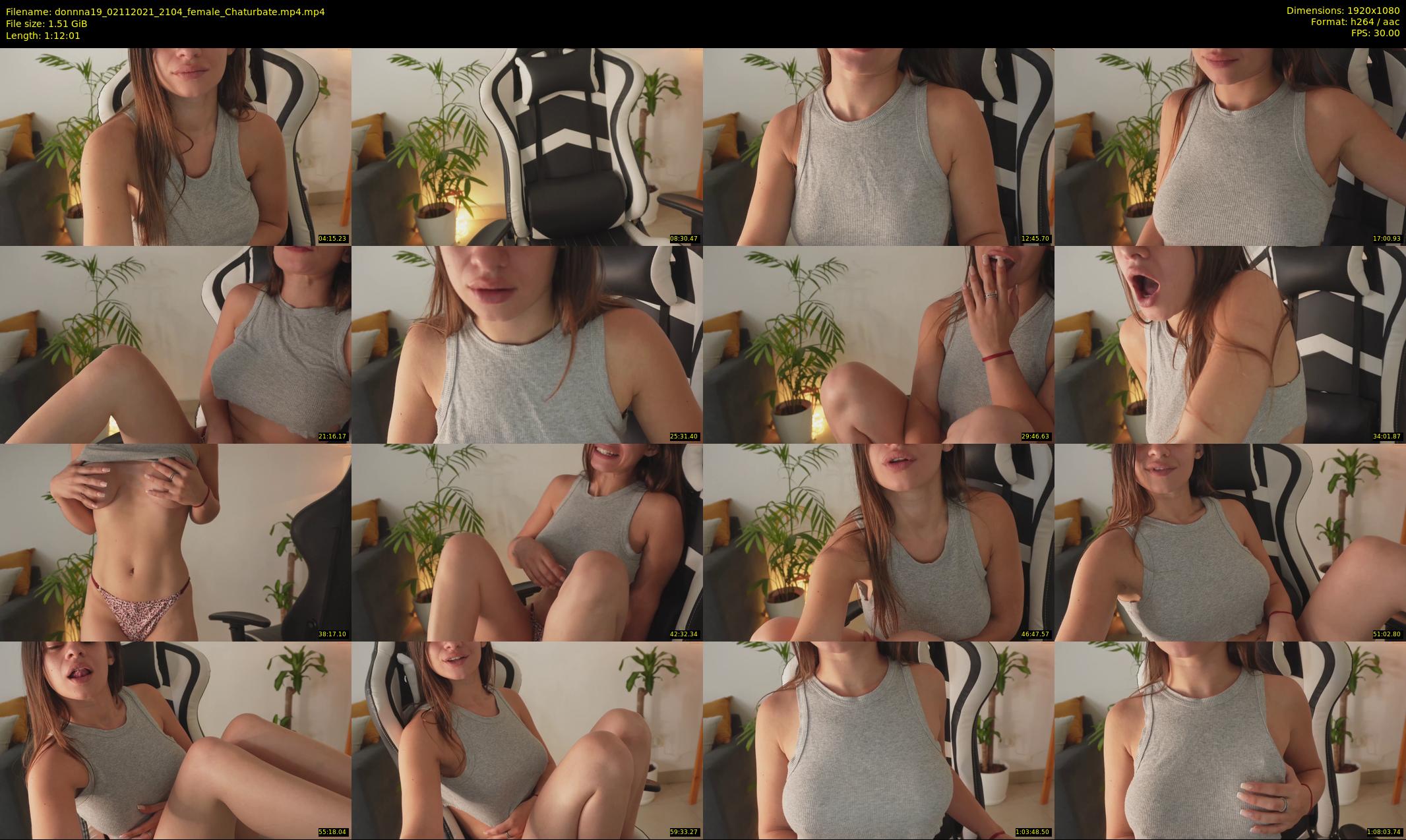 donnna19 — 73 minute Chaturbate female cam show recording, 1080p, Nov 2, 2021