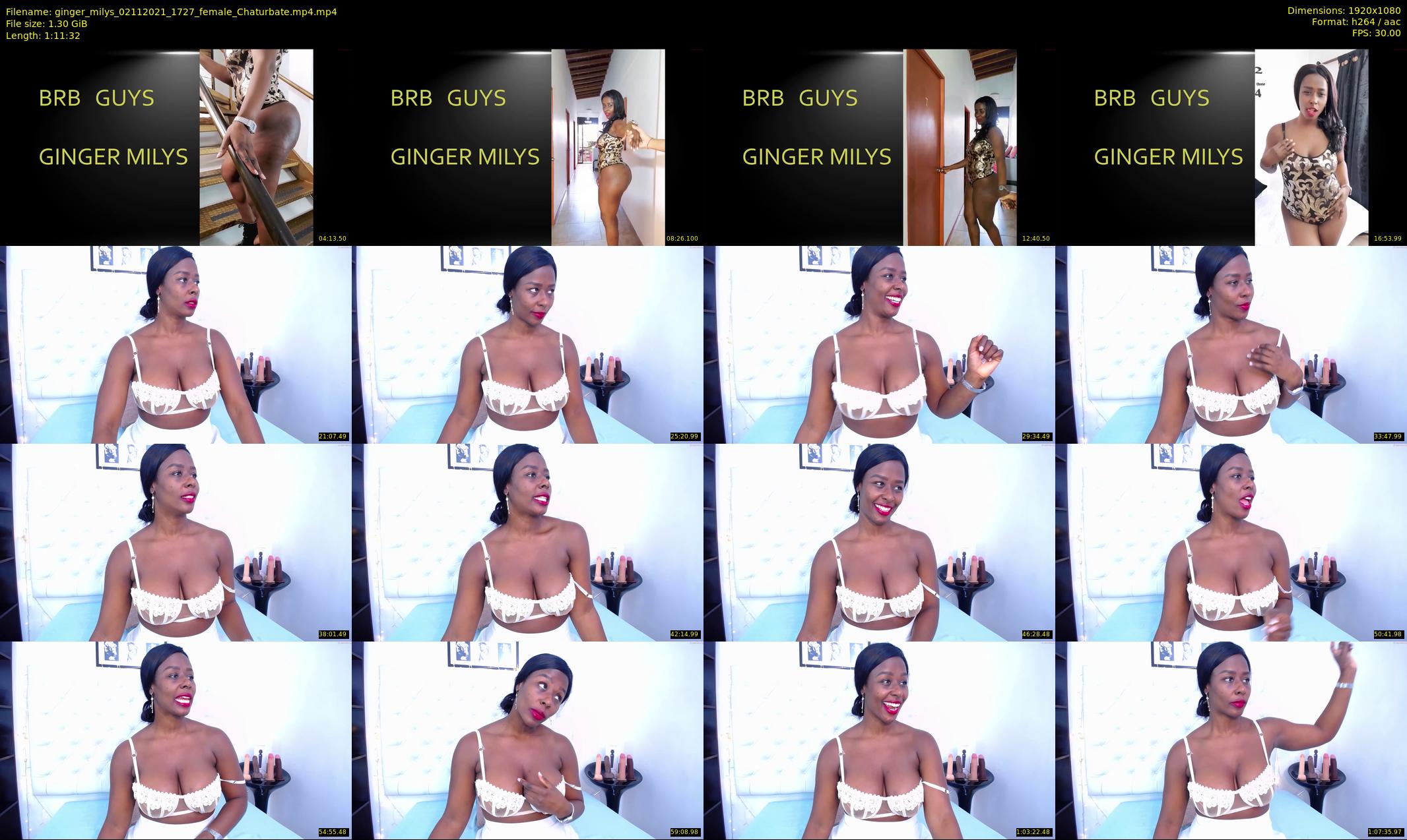 ginger_milys — 72 minute Chaturbate female cam show recording, 1080p, Nov 2, 2021