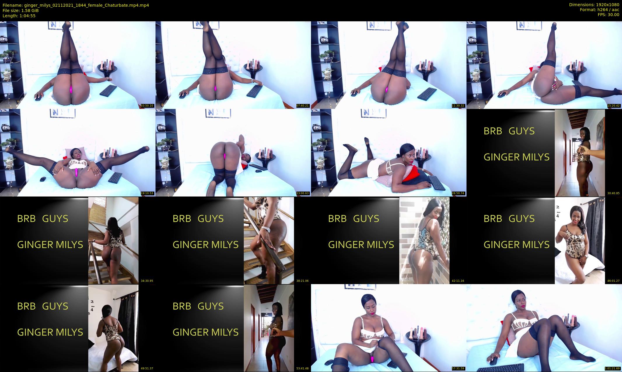 ginger_milys — 65 minute Chaturbate female cam show recording, 1080p, Nov 2, 2021